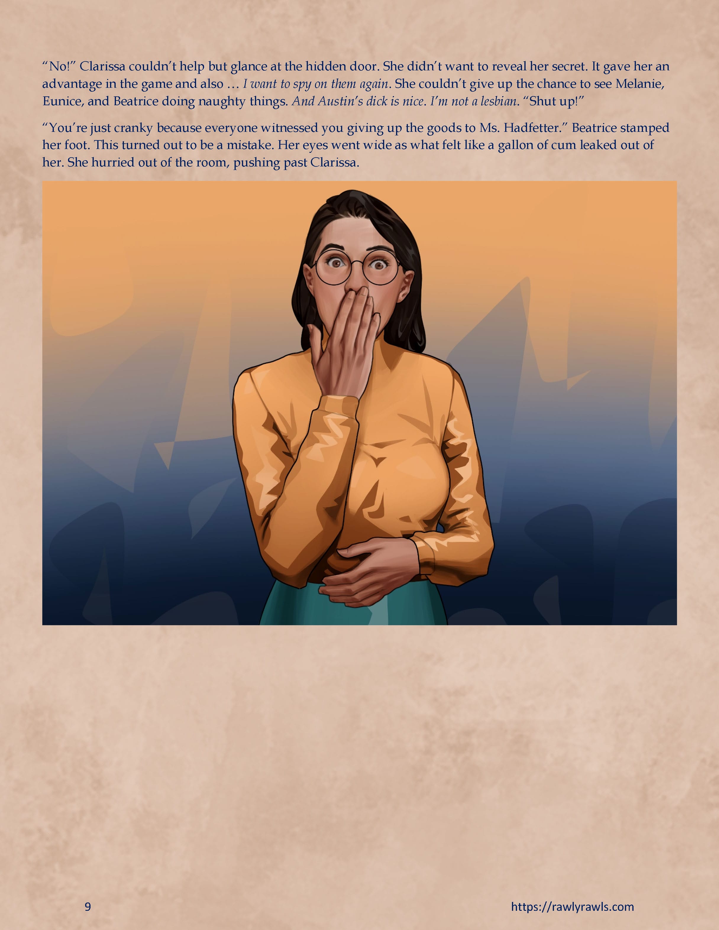 Murder At Palmer Lodge [Laimov , RawlyRawls] - Chapter 14 — Page 9