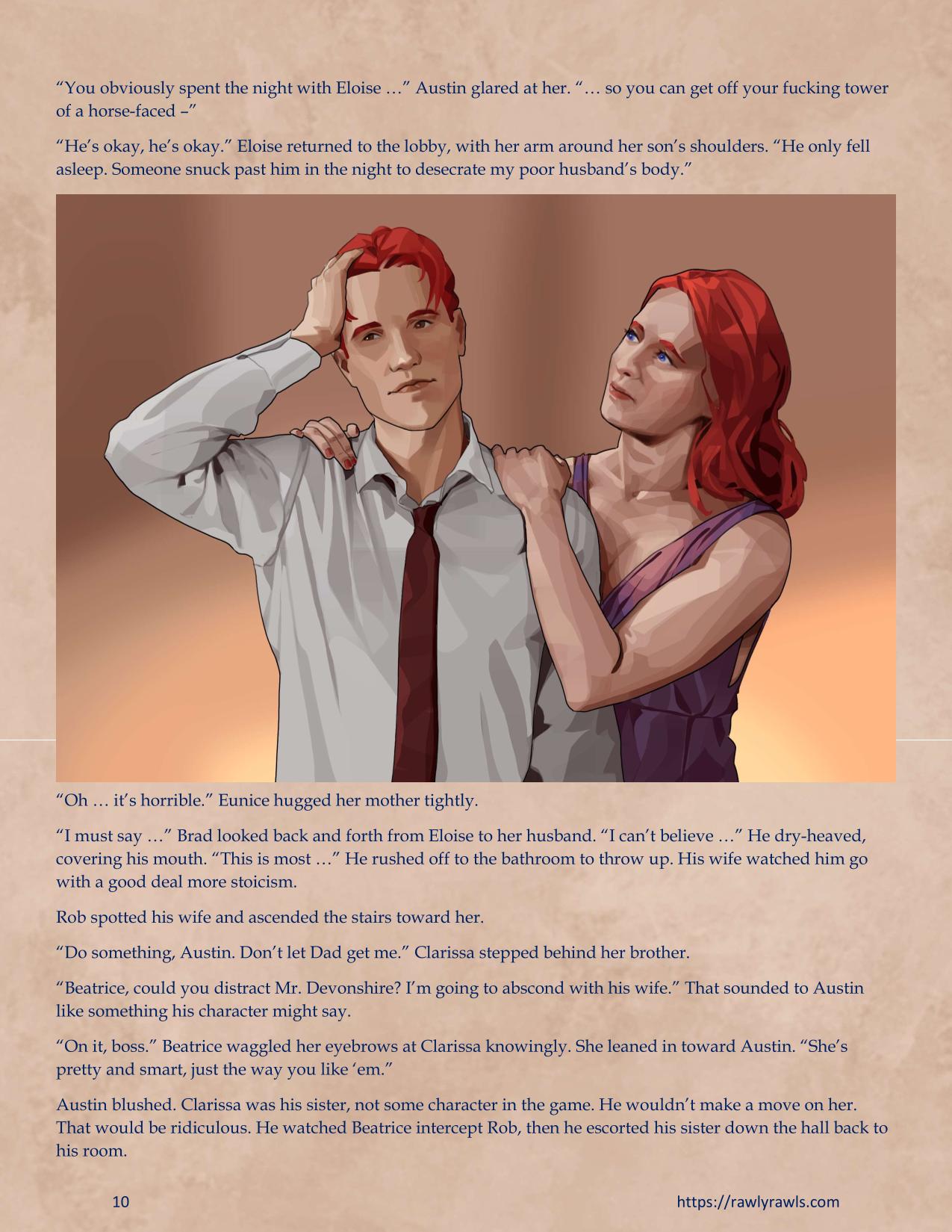 Murder At Palmer Lodge [Laimov , RawlyRawls] - Chapter 9 — Page 10