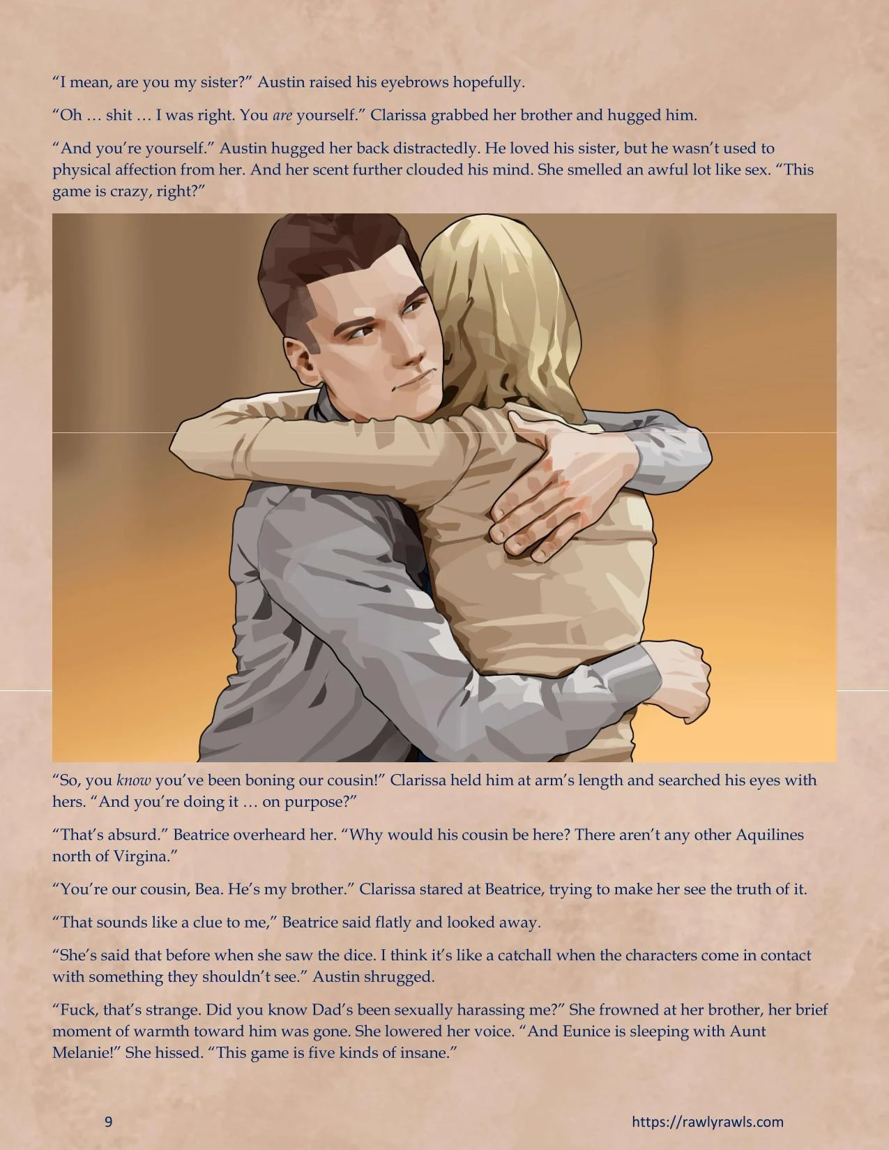 Murder At Palmer Lodge [Laimov , RawlyRawls] - Chapter 9 — Page 9