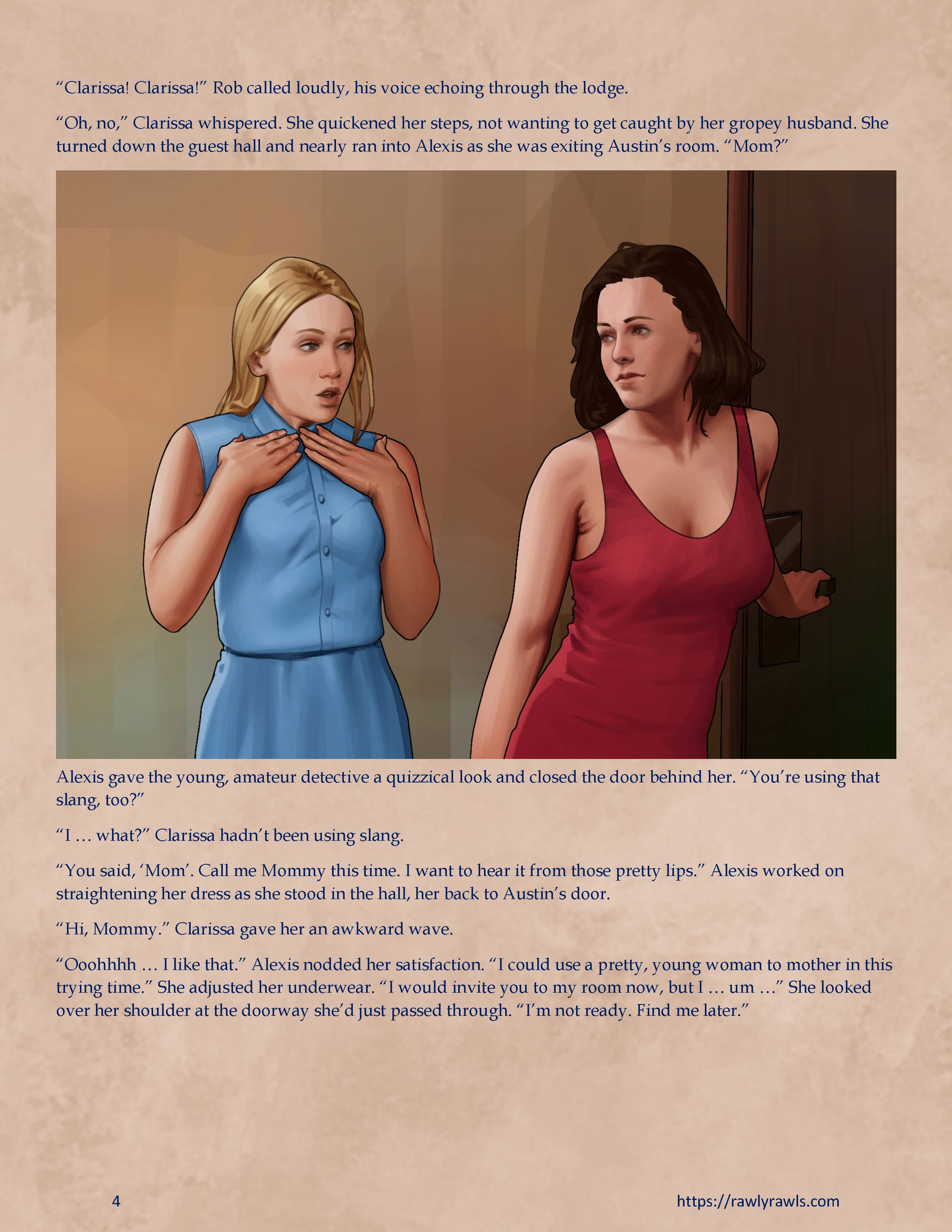 Murder At Palmer Lodge [Laimov , RawlyRawls] - Chapter 16 — Page 4