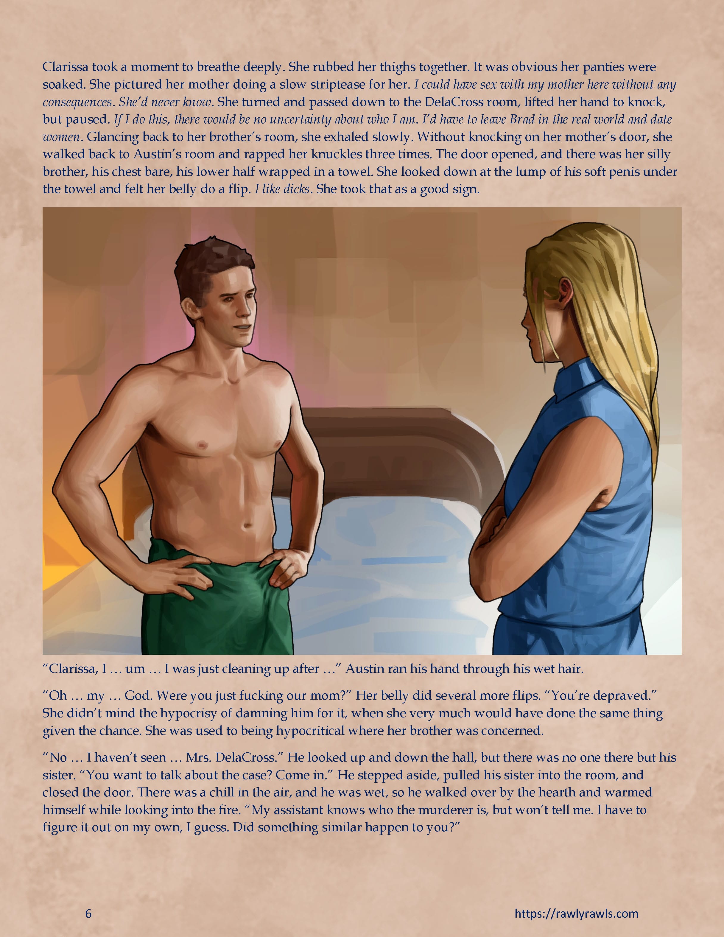 Murder At Palmer Lodge [Laimov , RawlyRawls] - Chapter 16 — Page 6