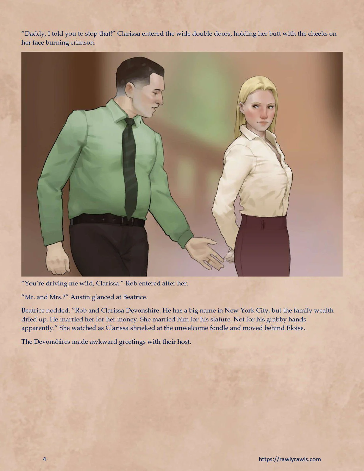Murder At Palmer Lodge [Laimov , RawlyRawls] - Chapter 3 — Page 4