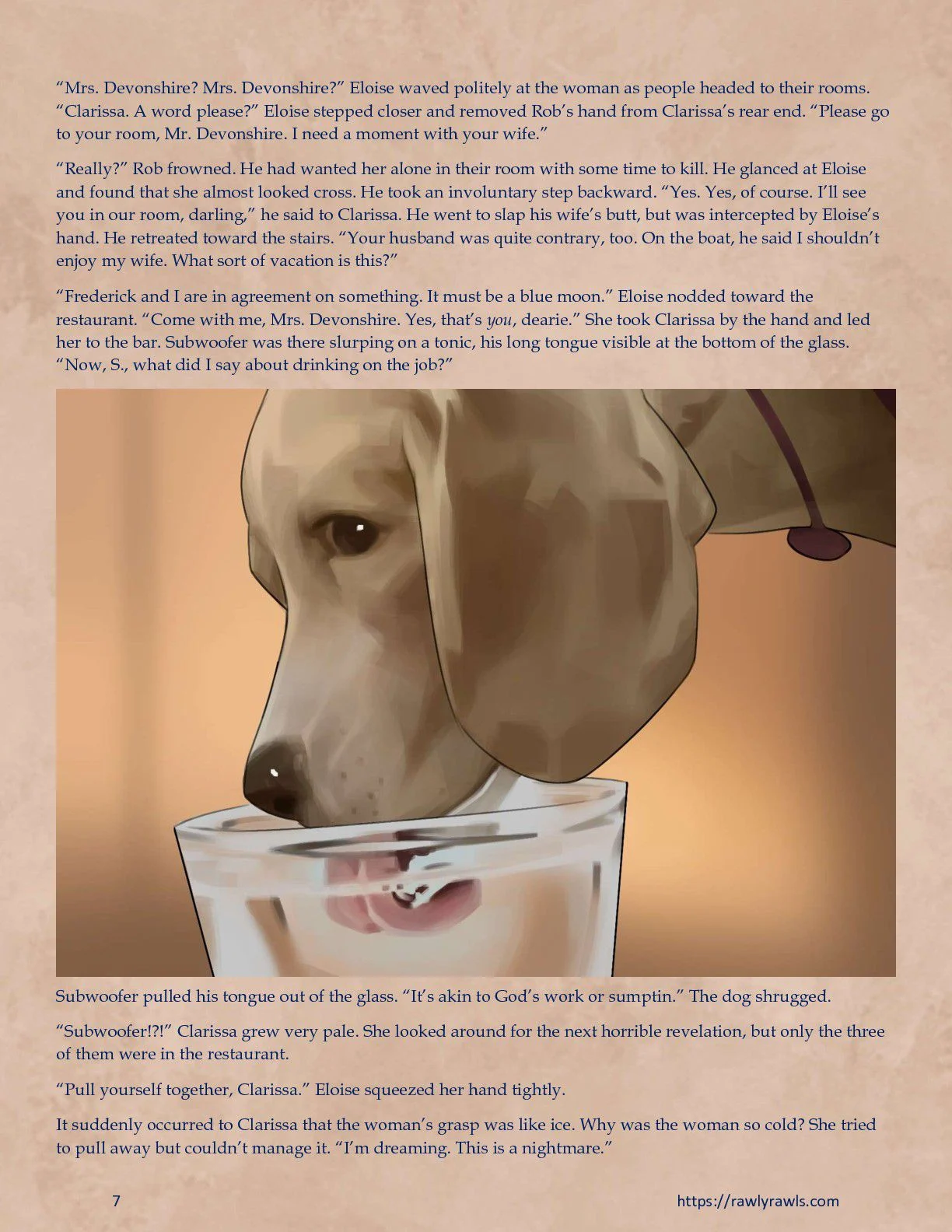 Murder At Palmer Lodge [Laimov , RawlyRawls] - Chapter 3 — Page 7