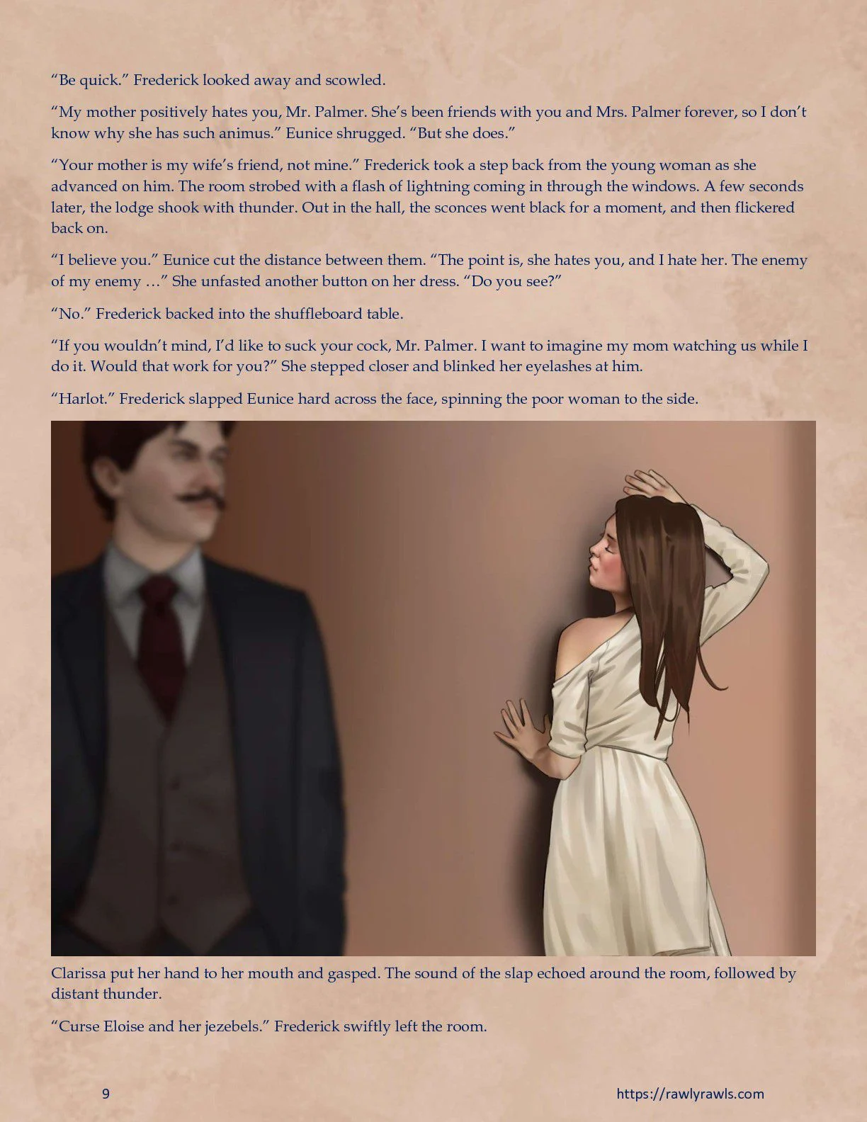 Murder At Palmer Lodge [Laimov , RawlyRawls] - Chapter 4 — Page 9
