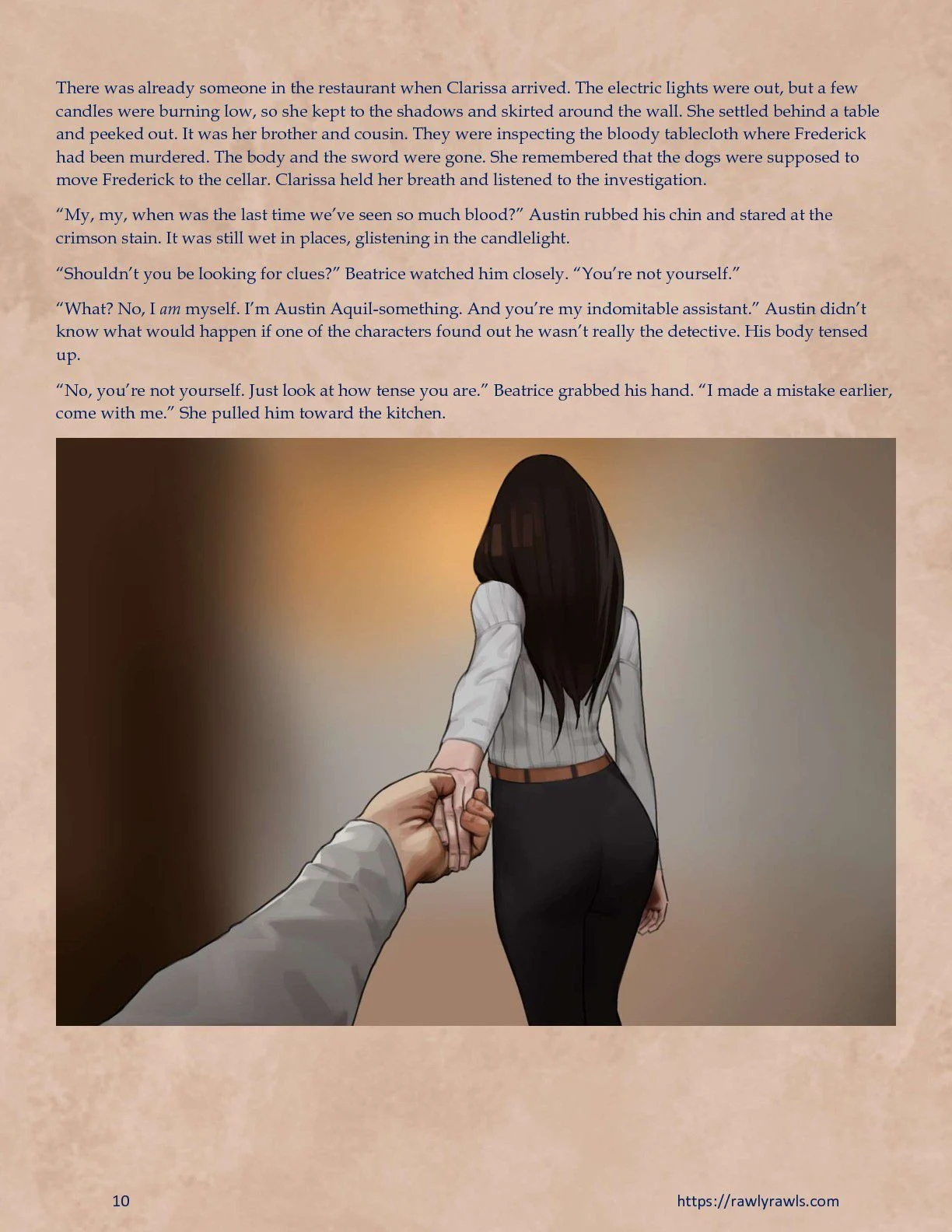 Murder At Palmer Lodge [Laimov , RawlyRawls] - Chapter 6 — Page 10