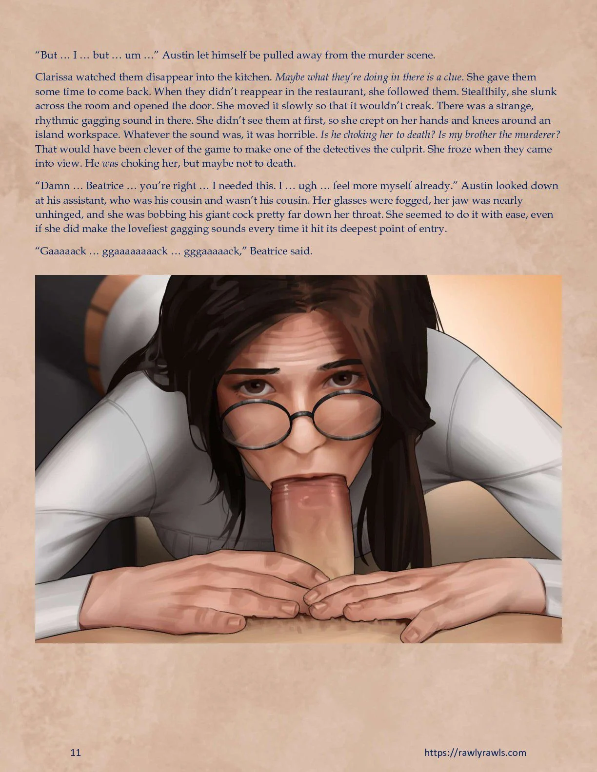 Murder At Palmer Lodge [Laimov , RawlyRawls] - Chapter 6 — Page 11