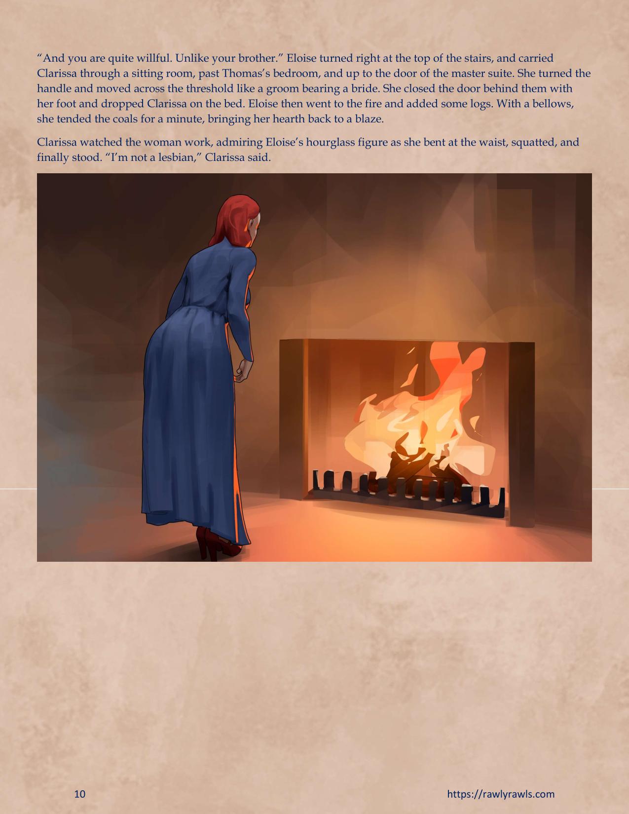 Murder At Palmer Lodge [Laimov , RawlyRawls] - Chapter 8 — Page 10