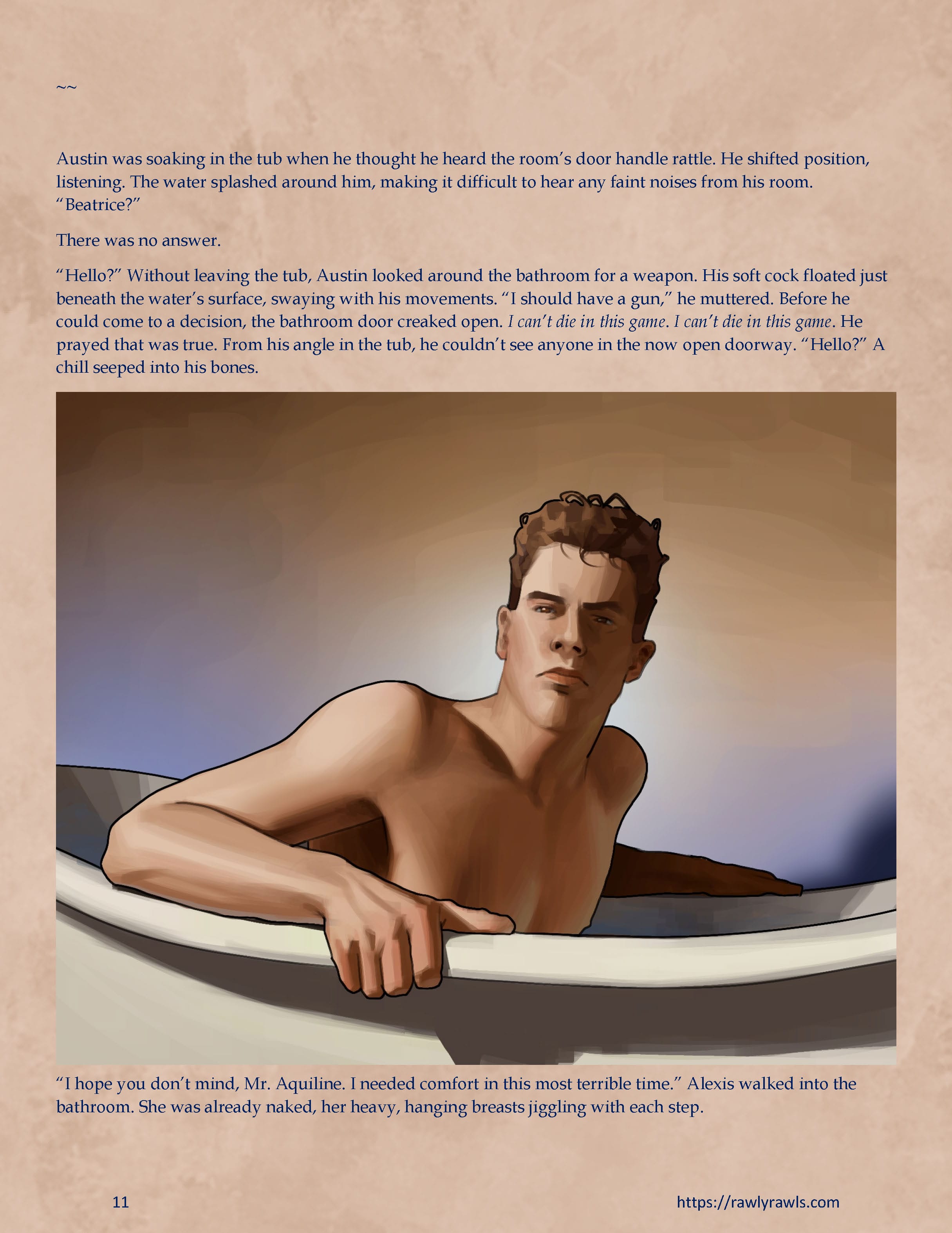 Murder At Palmer Lodge [Laimov , RawlyRawls] - Chapter 15 — Page 11