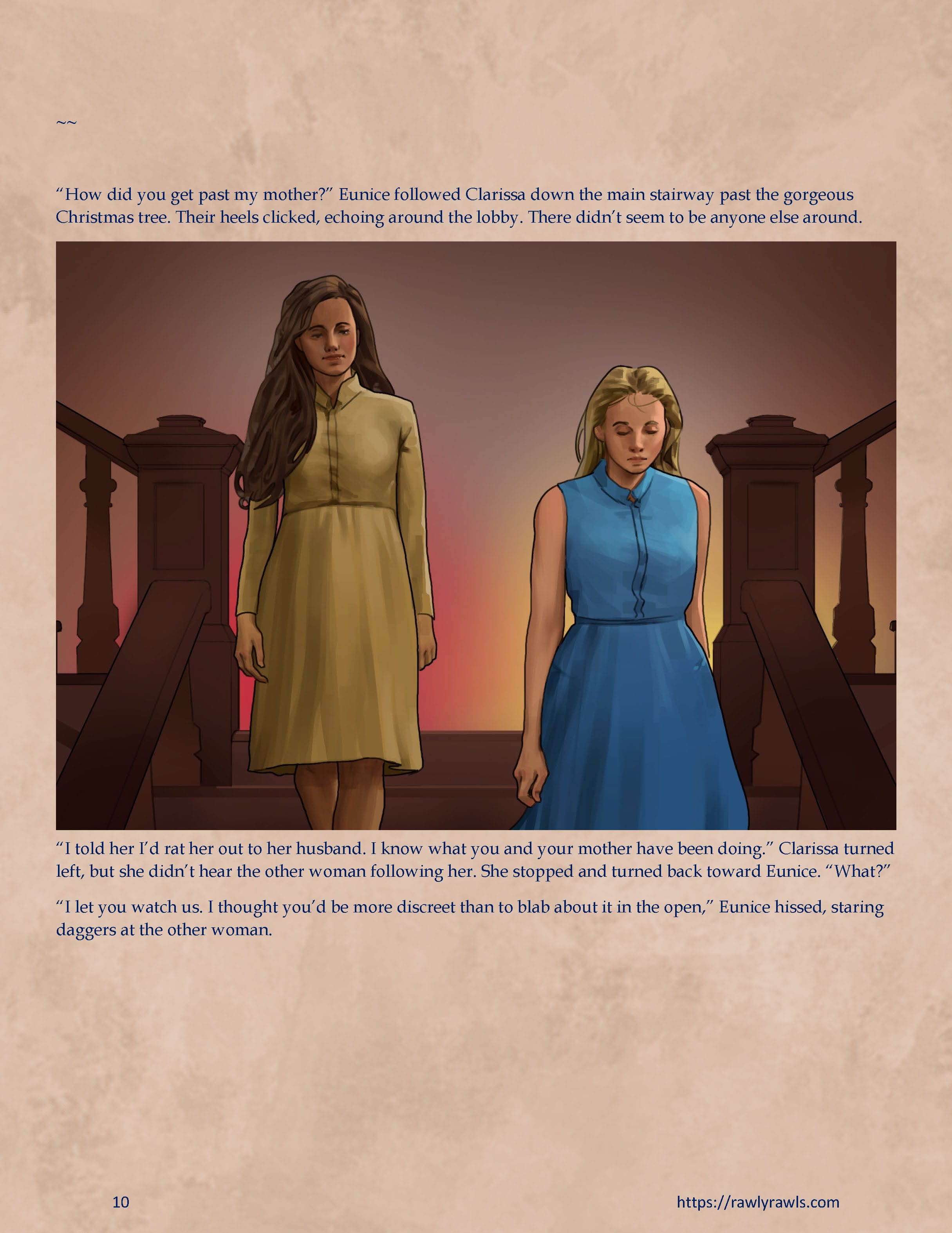 Murder At Palmer Lodge [Laimov , RawlyRawls] - Chapter 17 — Page 10