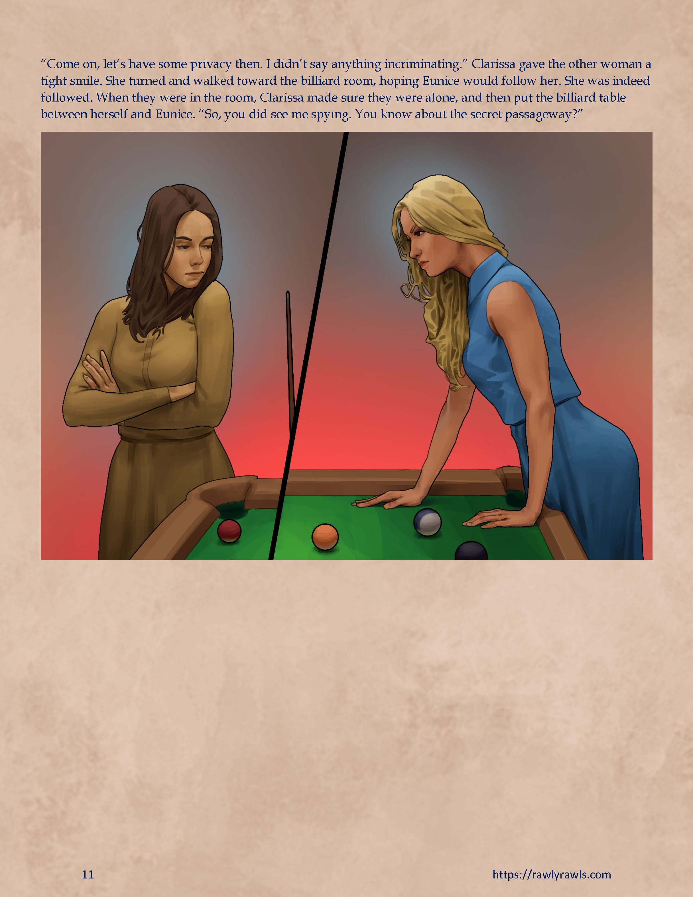 Murder At Palmer Lodge [Laimov , RawlyRawls] - Chapter 17 — Page 11