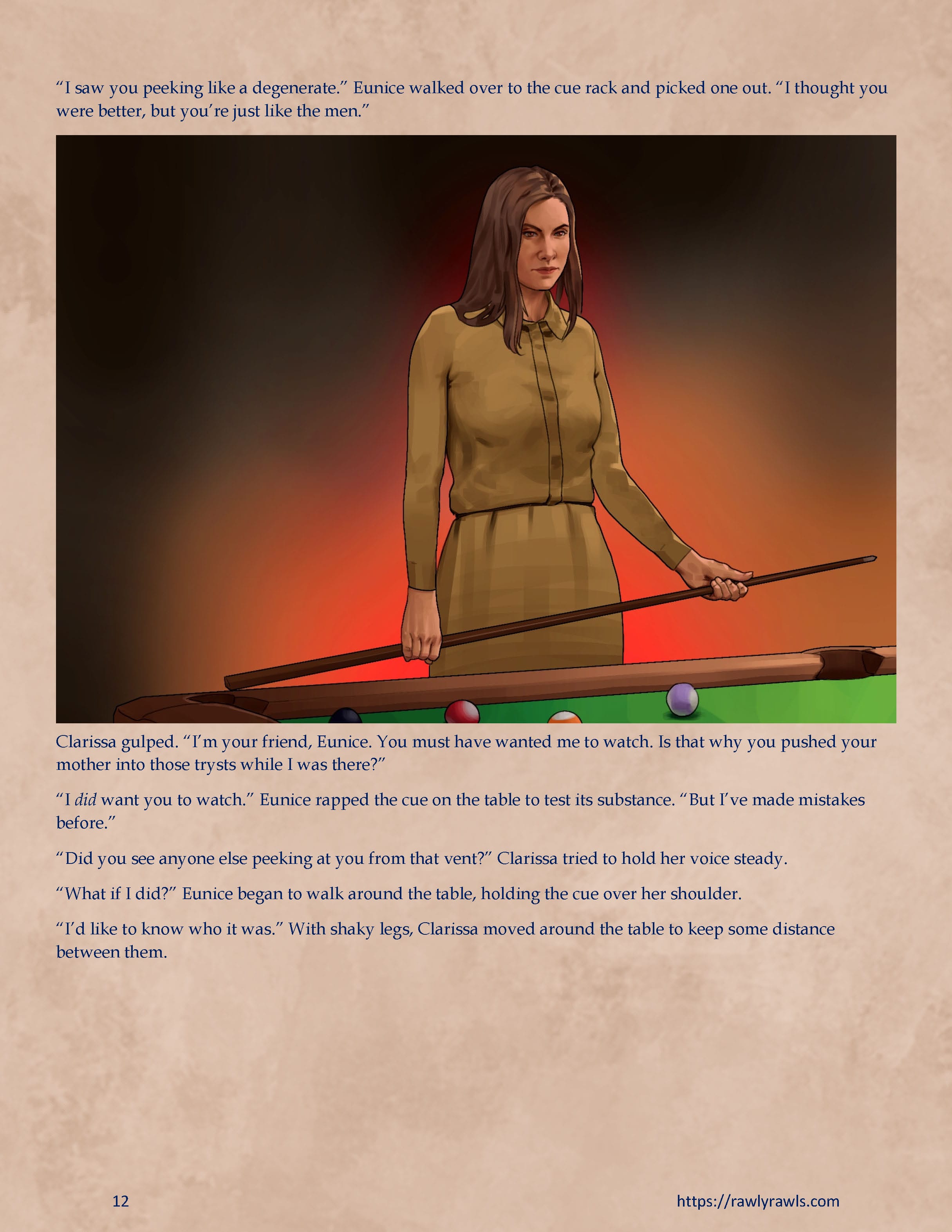 Murder At Palmer Lodge [Laimov , RawlyRawls] - Chapter 17 — Page 12