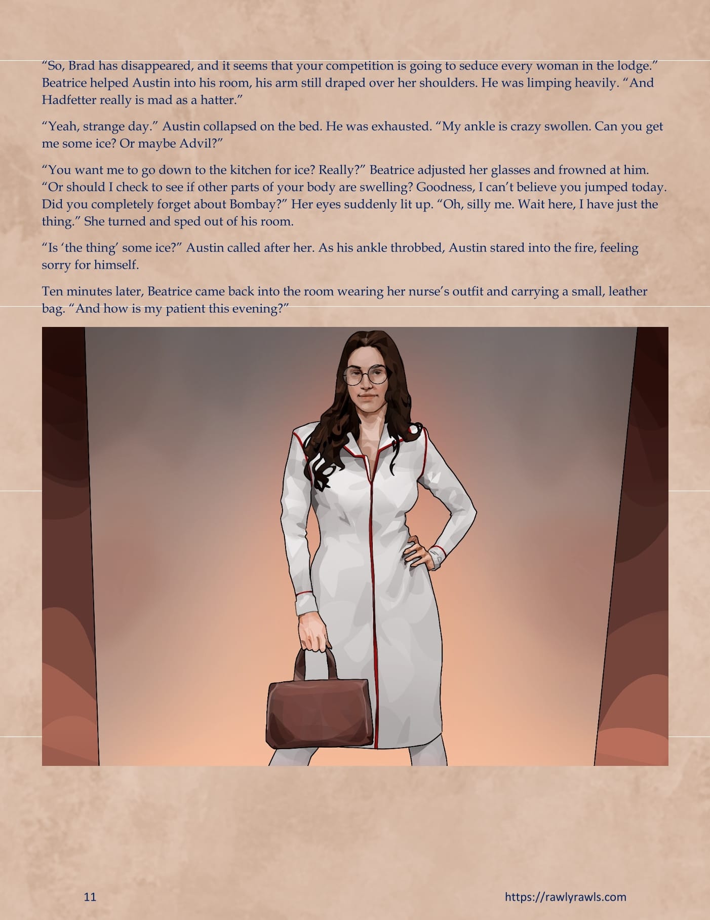 Murder At Palmer Lodge [Laimov , RawlyRawls] - Chapter 12 — Page 11