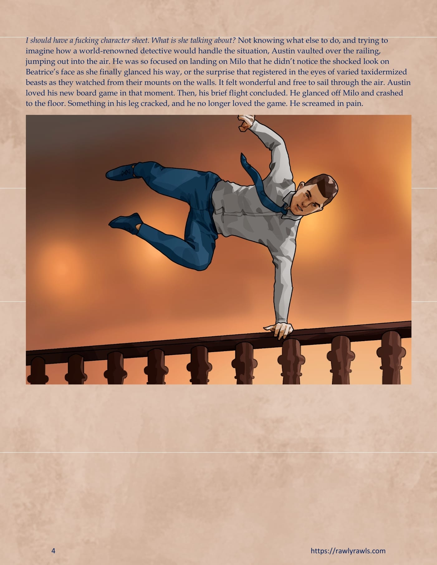 Murder At Palmer Lodge [Laimov , RawlyRawls] - Chapter 12 — Page 4