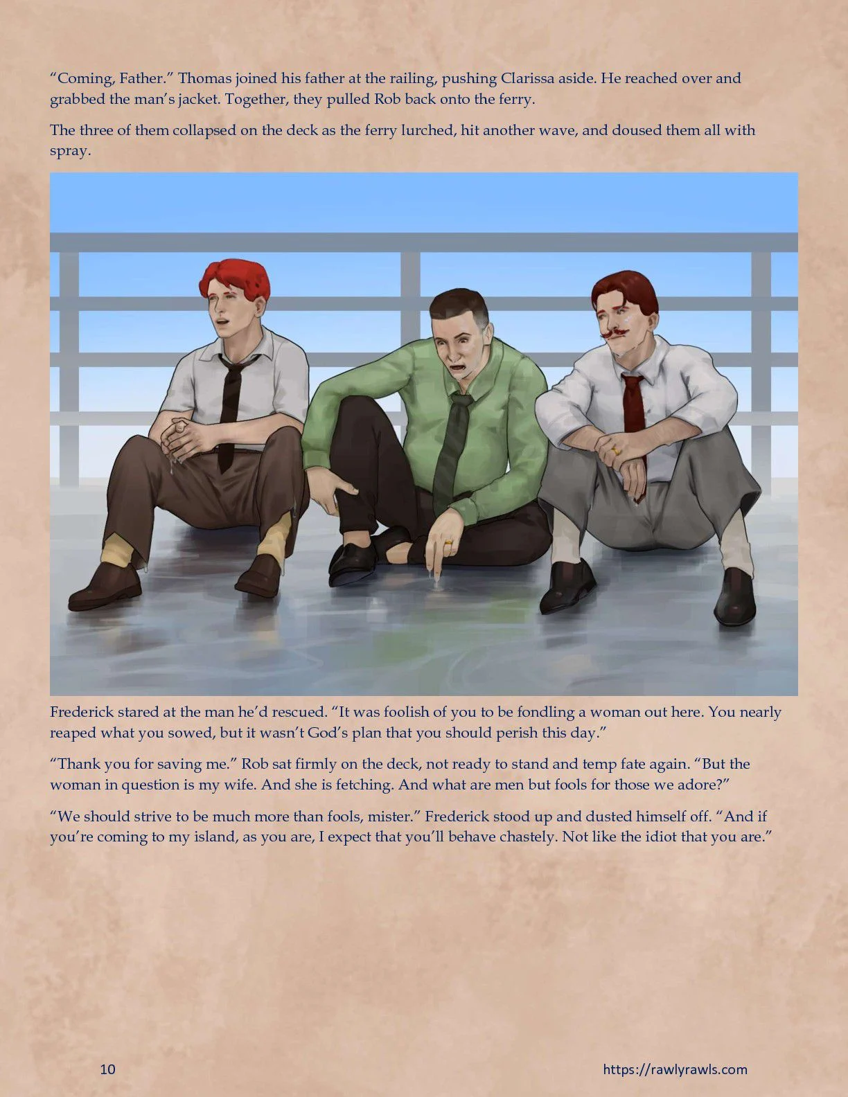 Murder At Palmer Lodge [Laimov , RawlyRawls] - Chapter 2 — Page 10
