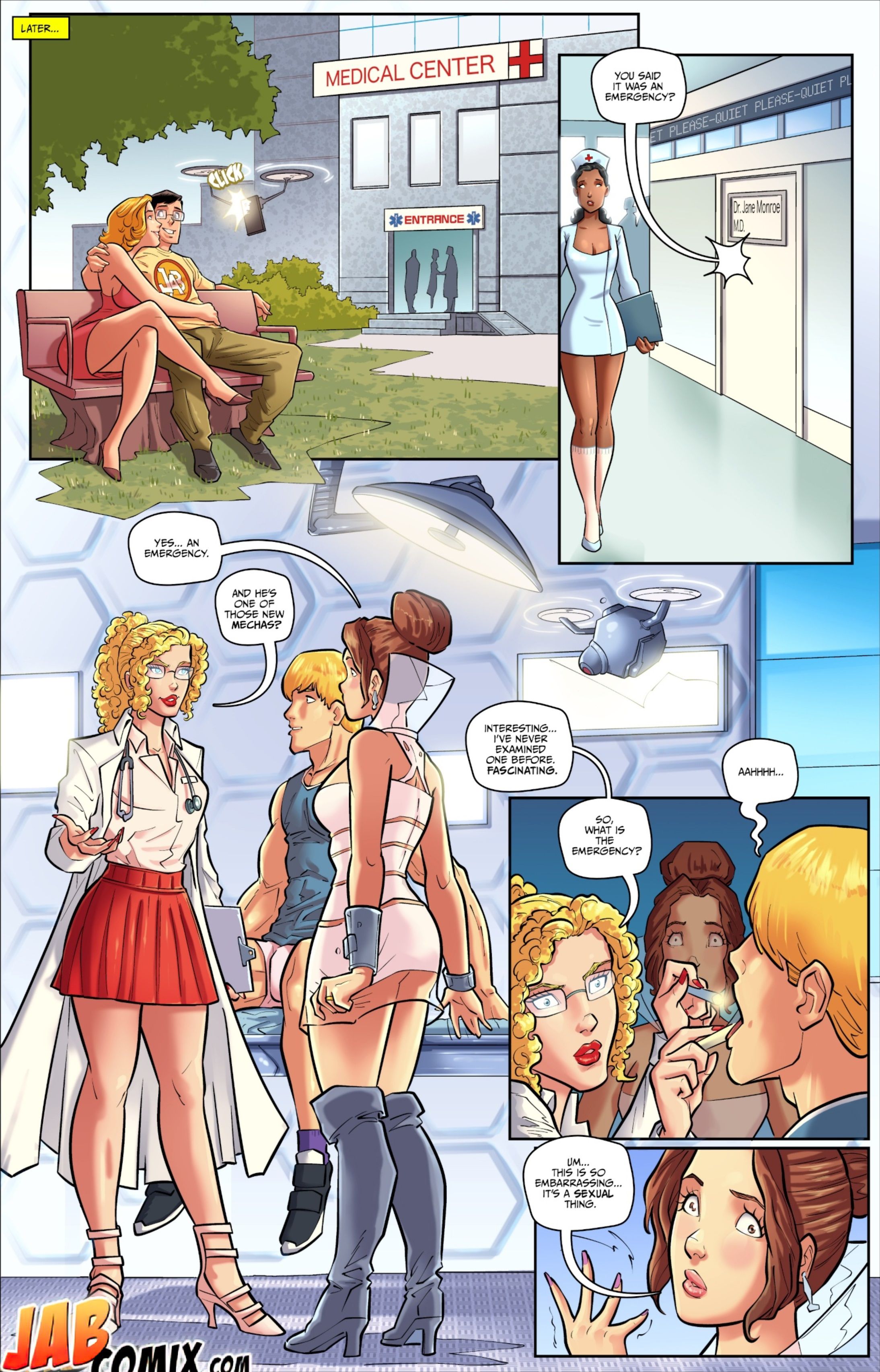 Artificial Probing [JABComix] - Chapter 2 — Page 8