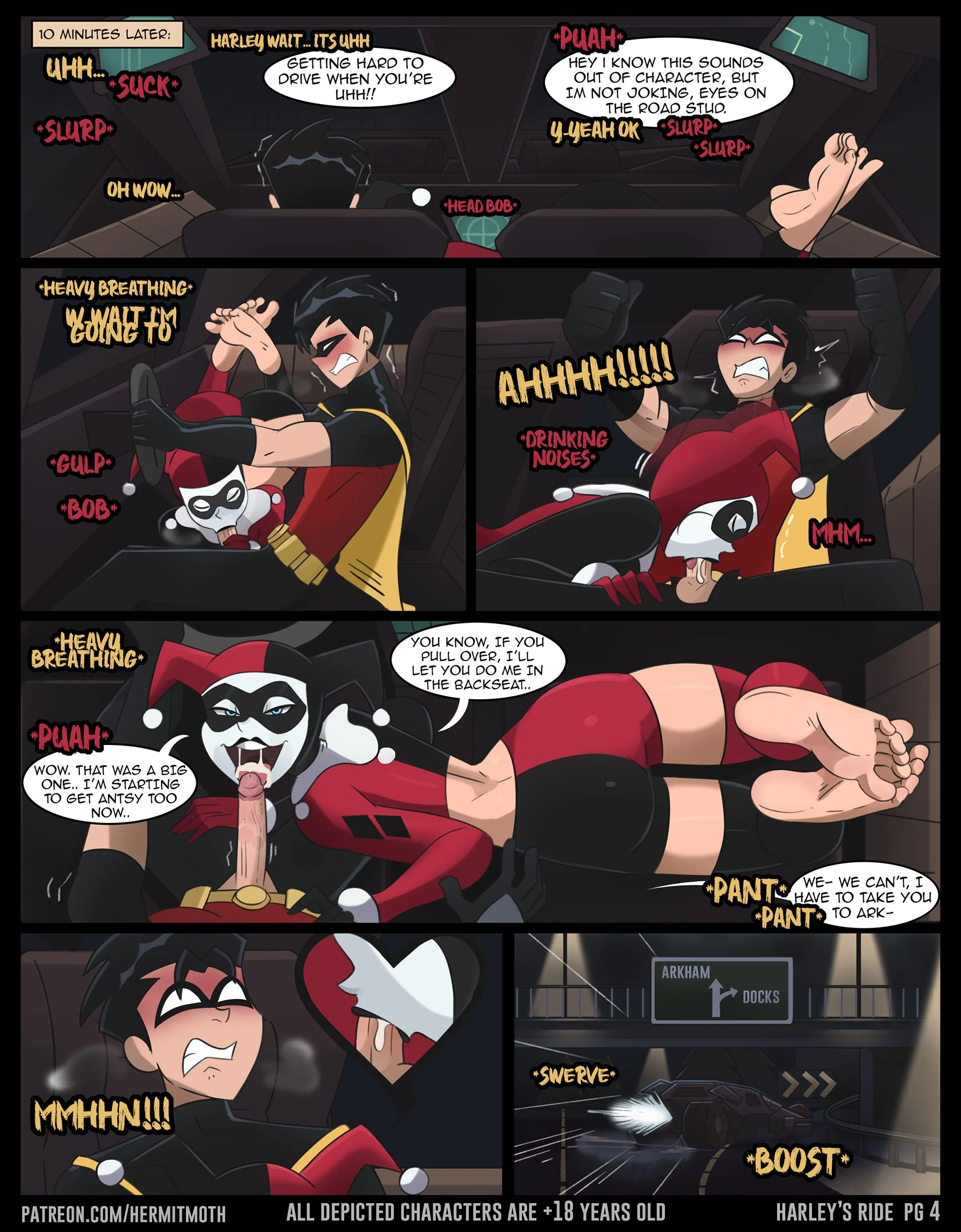 Harley's Ride (Batman) [Hermit Moth] - Chapter 1 — Page 4