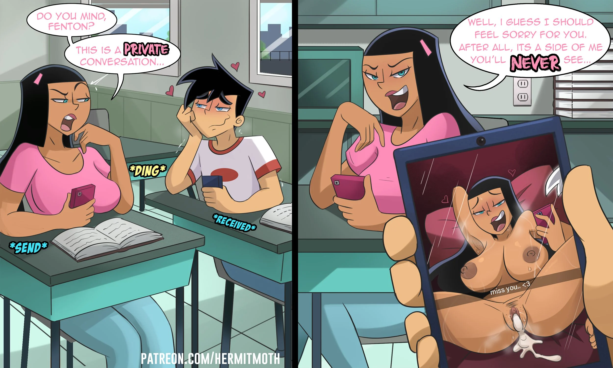Paulina Makes Her Move (Danny Phantom) [Hermit Moth] - Chapter 2 — Page 5