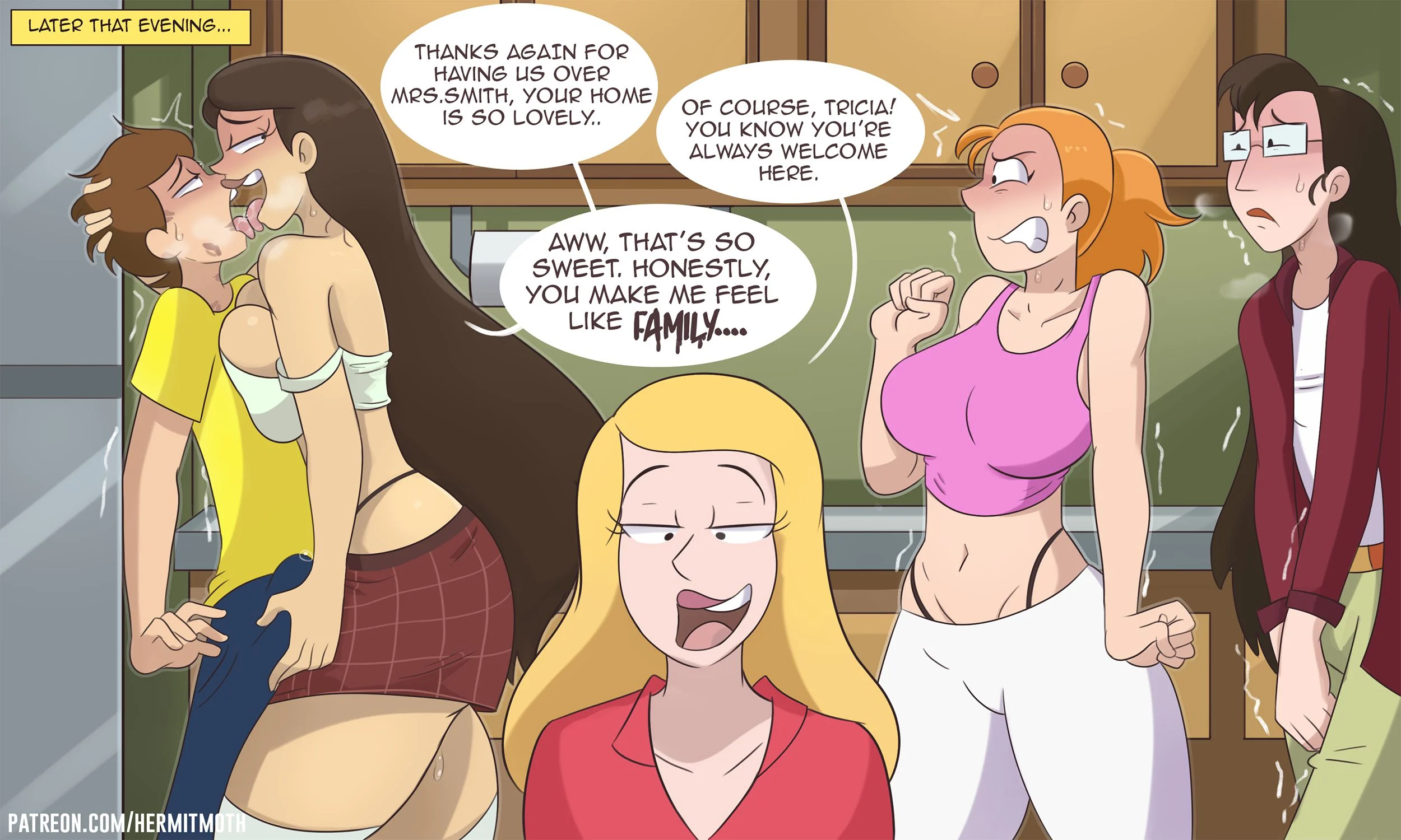 Aw Jeez Tricia (Rick and Morty) [Hermit Moth] - Chapter 1 — Page 5