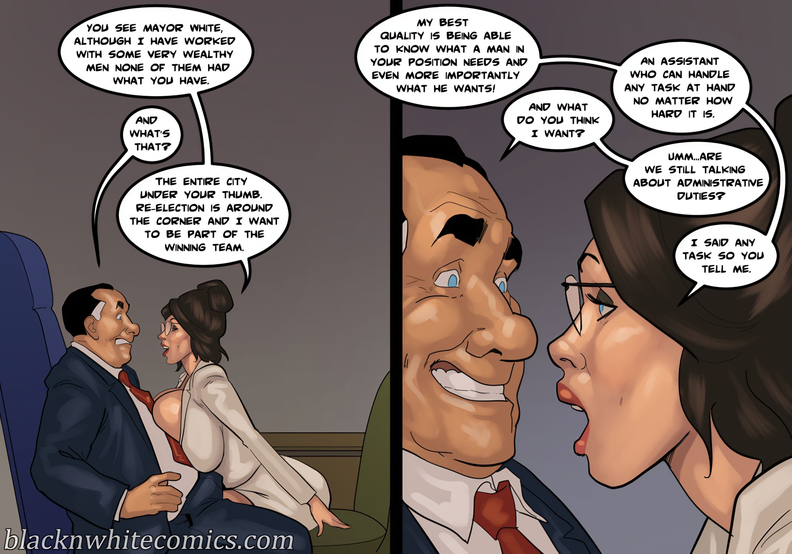 The Mayor [BlackNWhiteComics] - Chapter 6 — Page 157