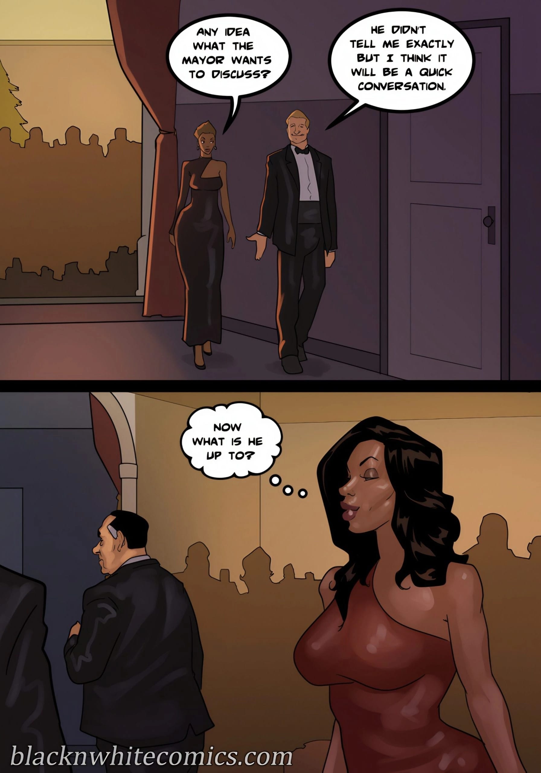 The Mayor [BlackNWhiteComics] - Chapter 6 — Page 19