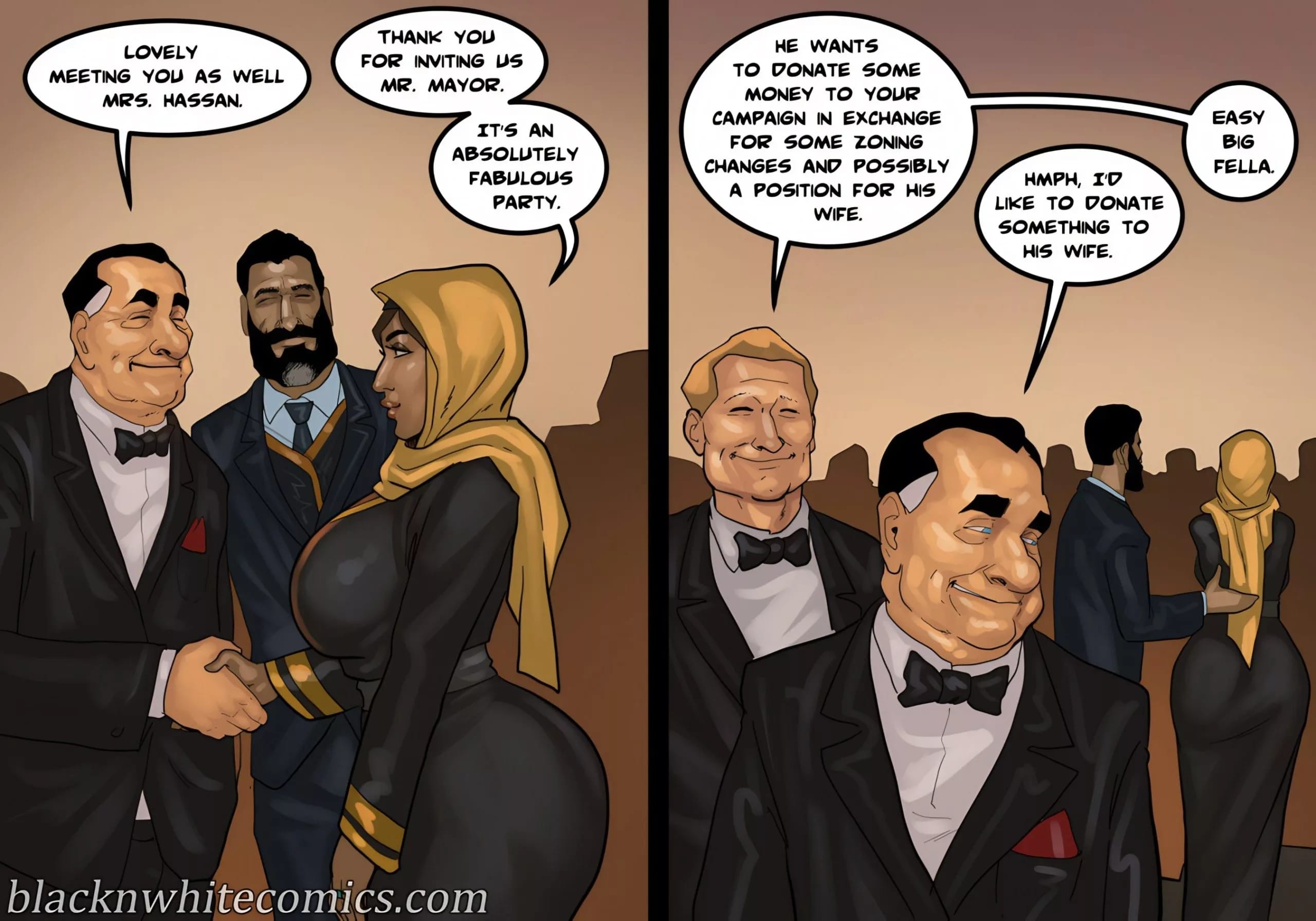 The Mayor [BlackNWhiteComics] - Chapter 6 — Page 60