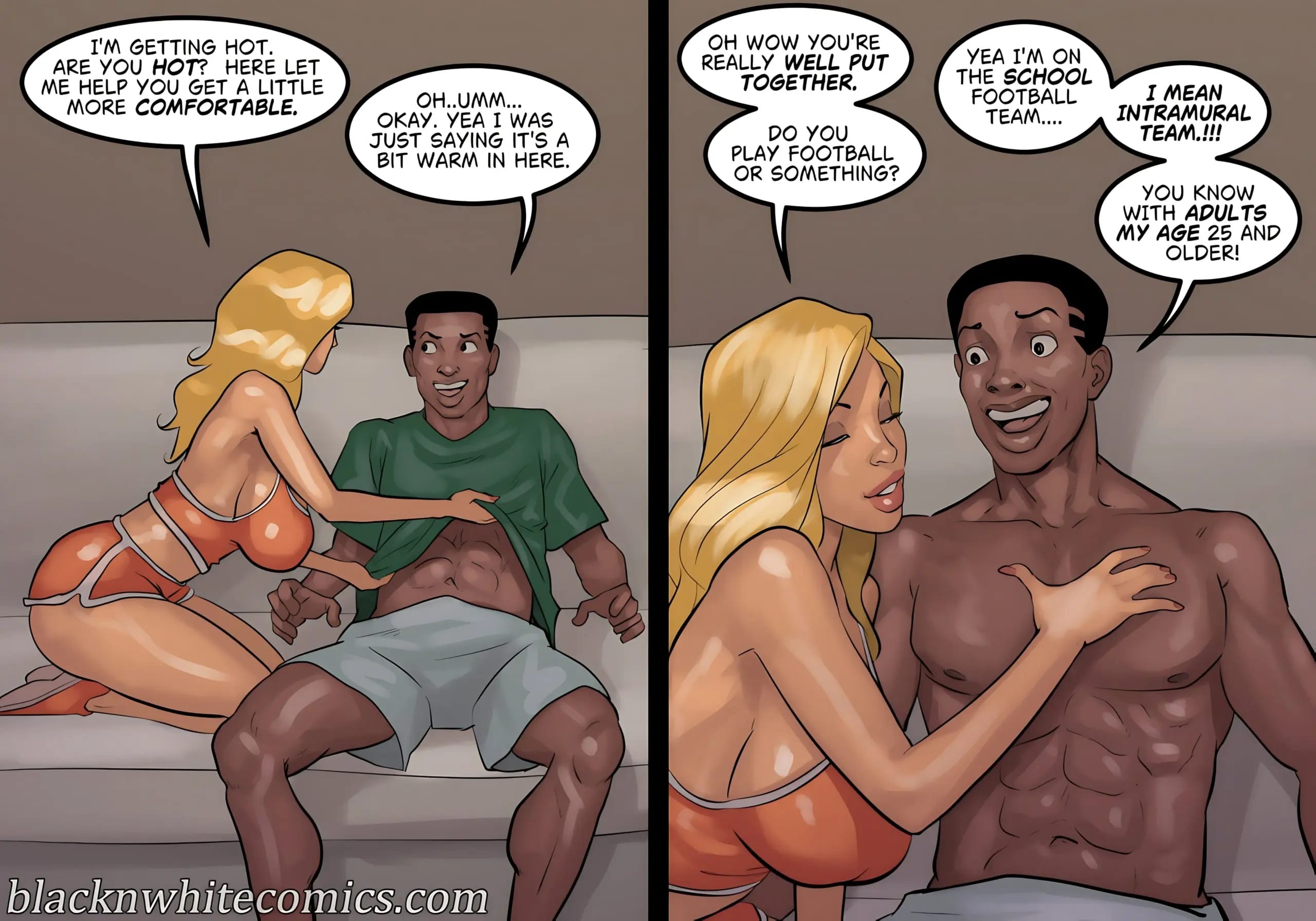 The Poker Game [BlackNWhiteComics] - Chapter 4 — Page 47