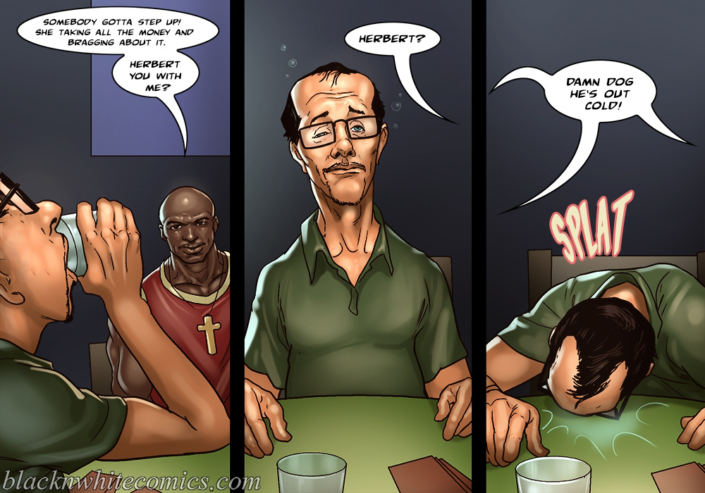 The Poker Game [BlackNWhiteComics] - Chapter 2 — Page 10