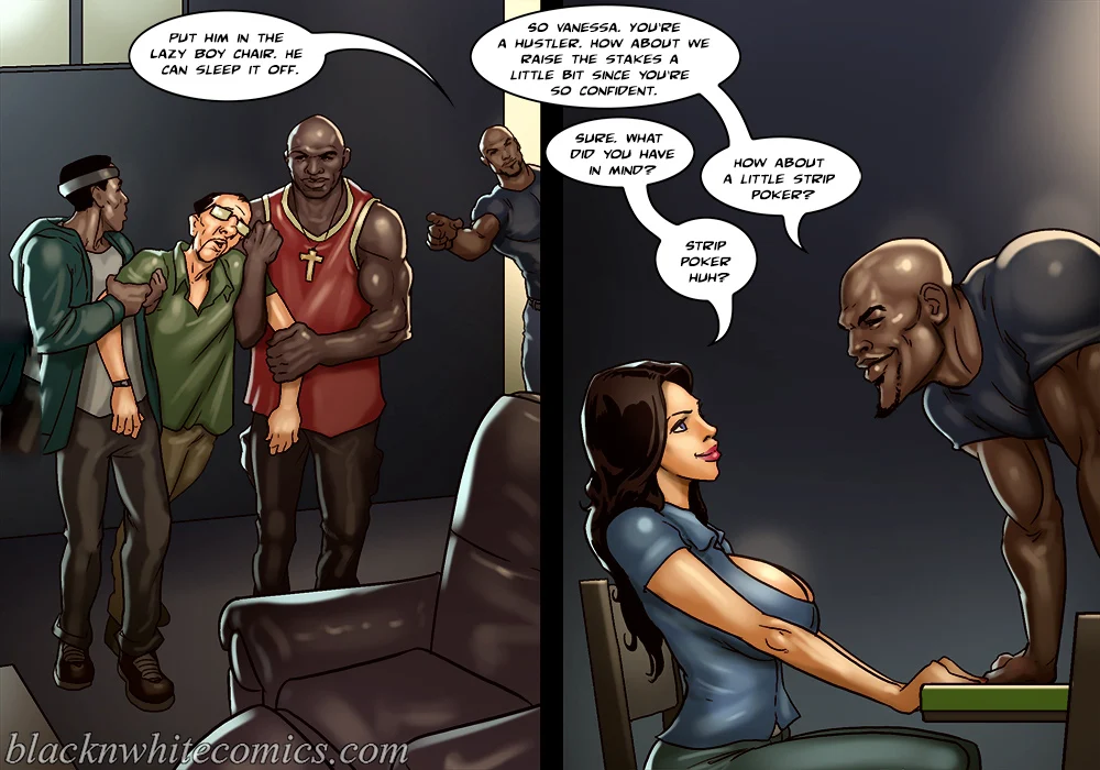 The Poker Game [BlackNWhiteComics] - Chapter 2 — Page 11