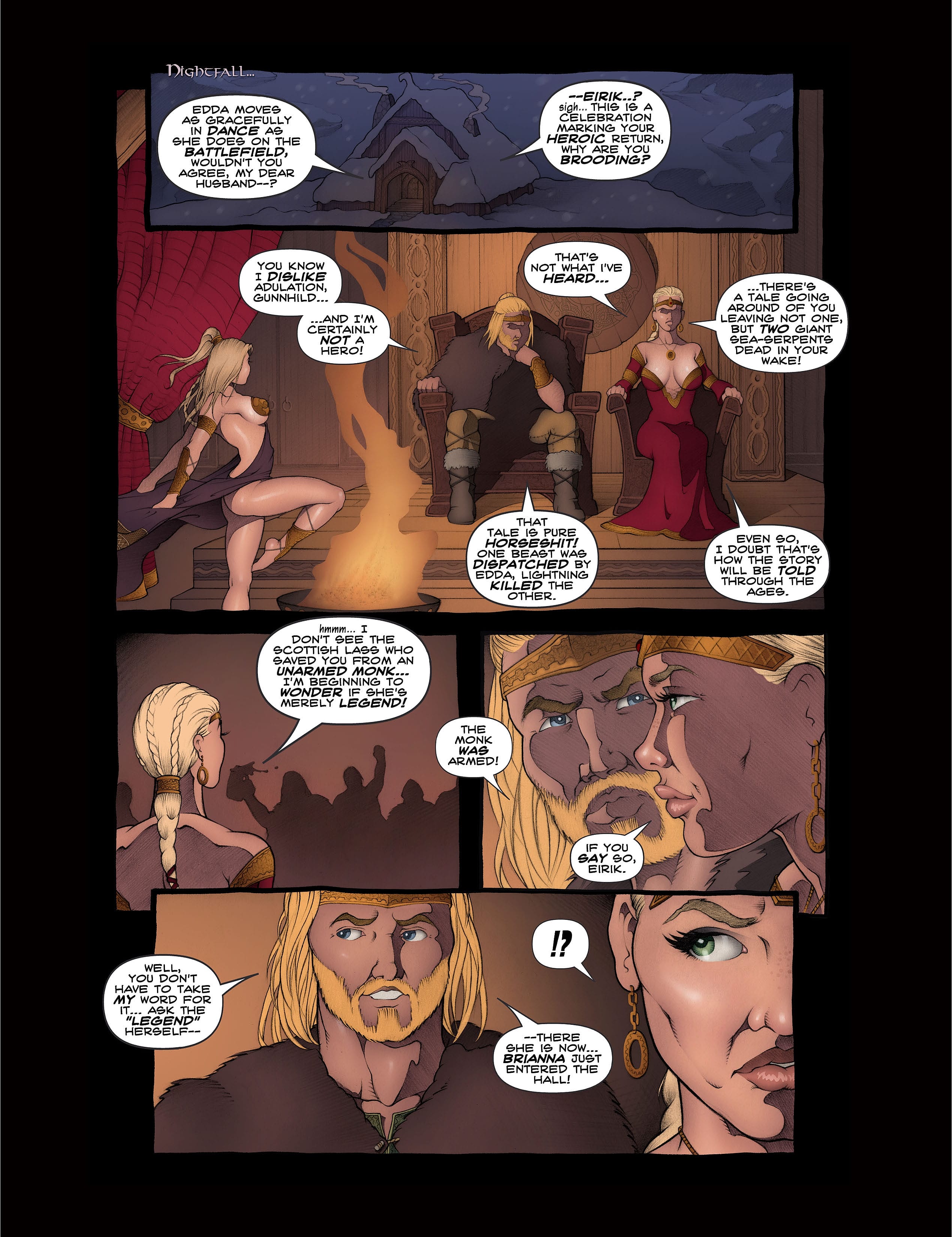 Norse Quest Of The Shield Maiden [James Lemay] - Chapter 3 — Page 15