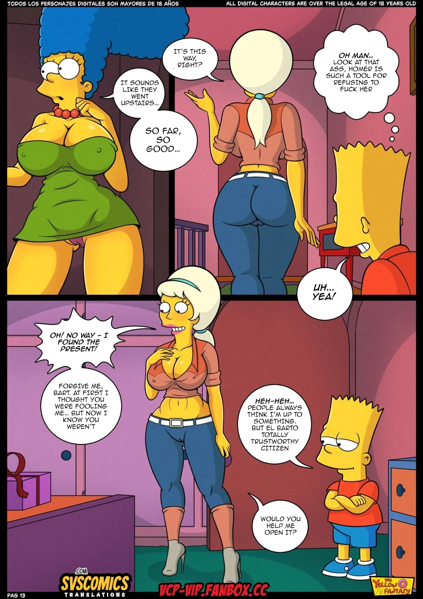 The Pastime (The Simpsons) [The Yellow Fantasy , Croc] - Chapter 20 — Page 13