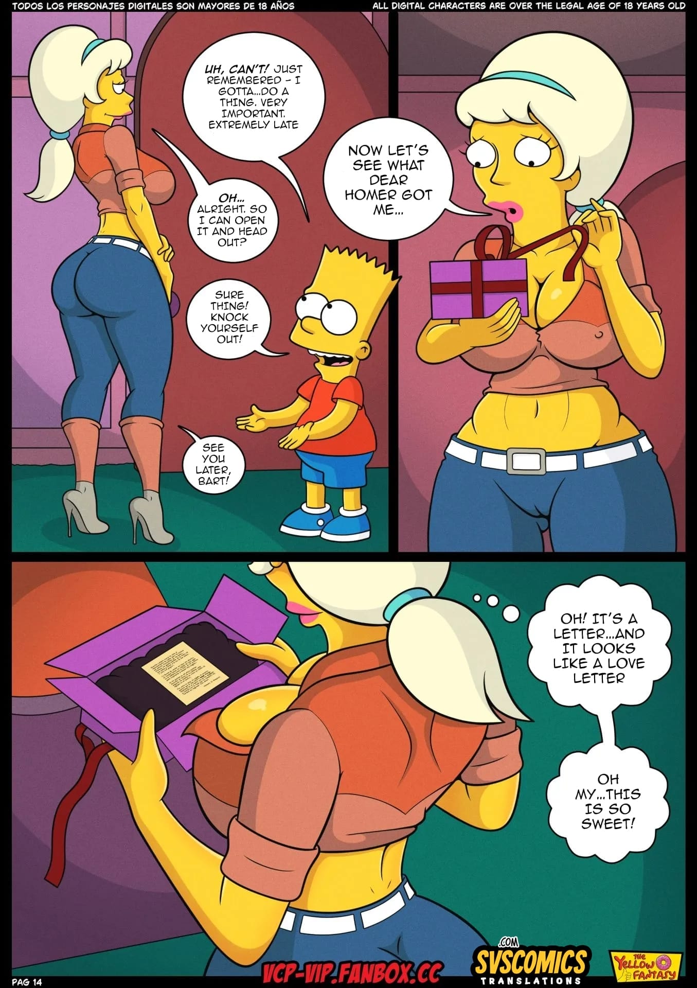 The Pastime (The Simpsons) [The Yellow Fantasy , Croc] - Chapter 20 — Page 14