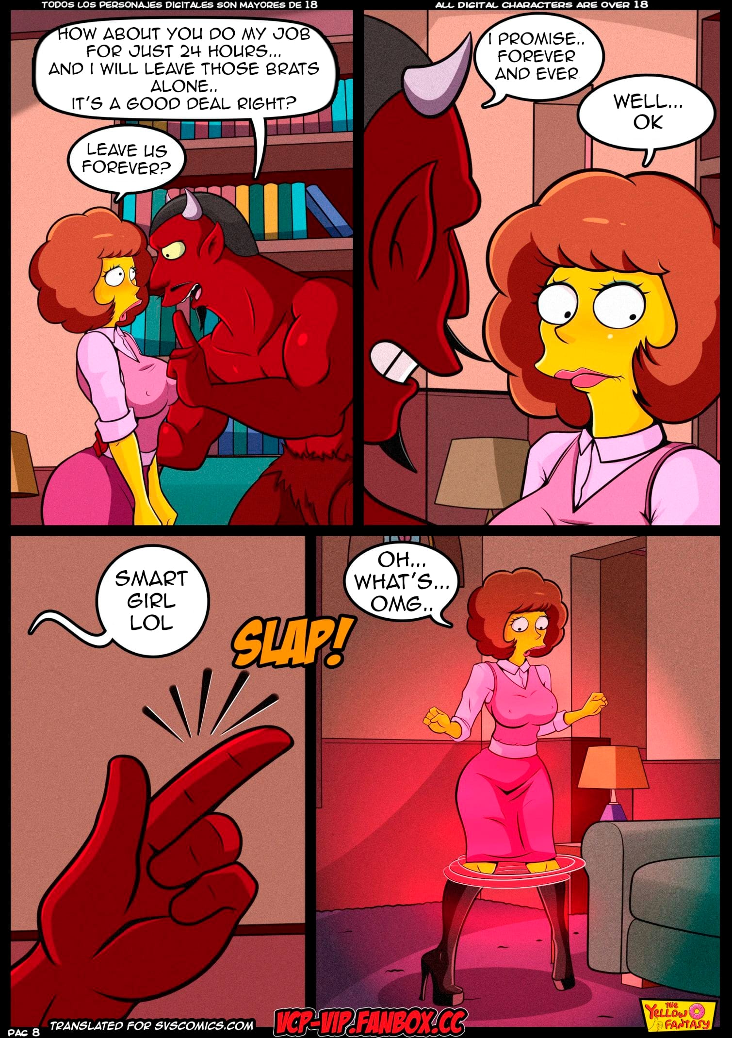 The Pastime (The Simpsons) [The Yellow Fantasy , Croc] - Chapter 16 — Page 9