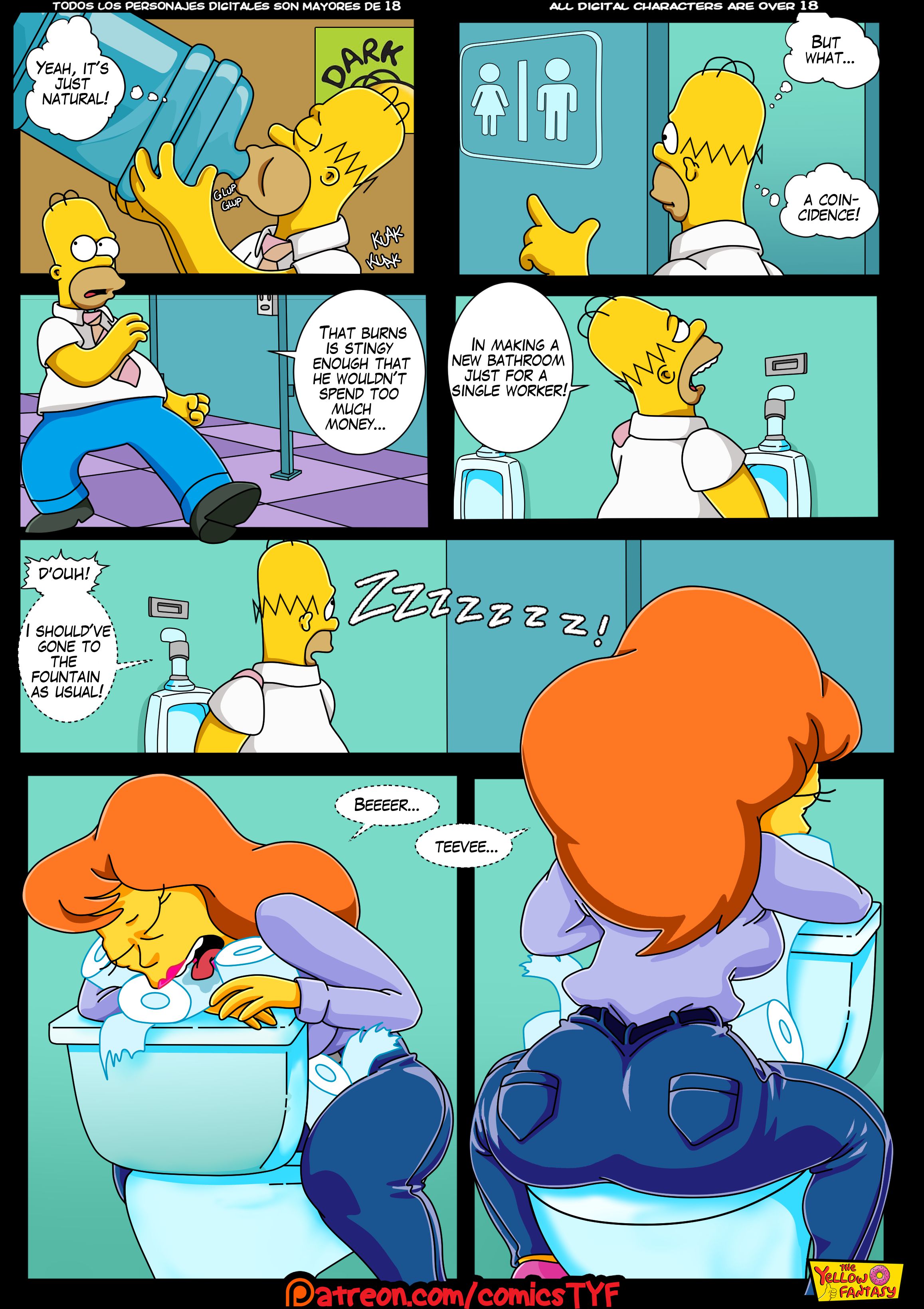 The Pastime (The Simpsons) [The Yellow Fantasy , Croc] - Chapter 2 — Page 10