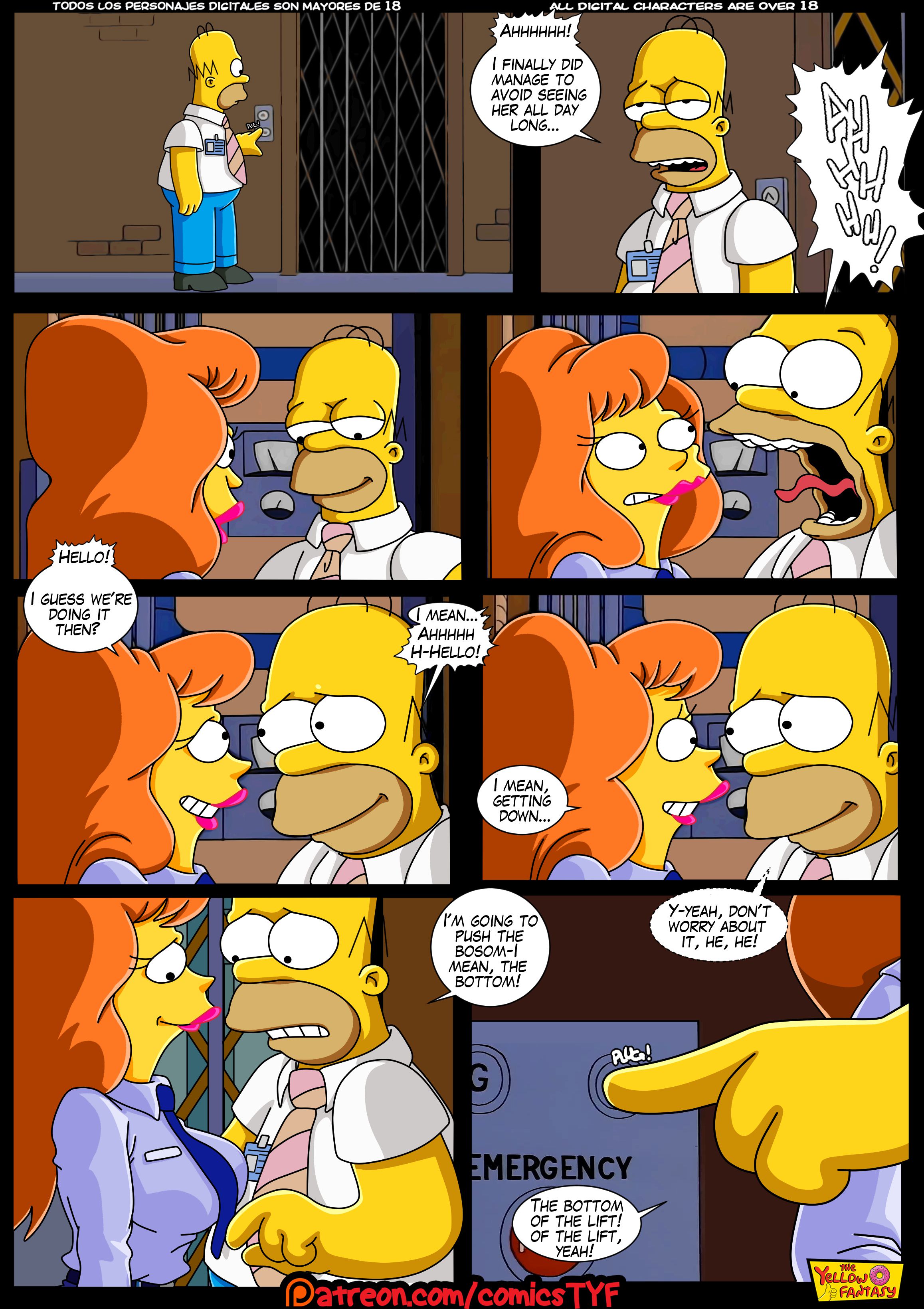 The Pastime (The Simpsons) [The Yellow Fantasy , Croc] - Chapter 2 — Page 16