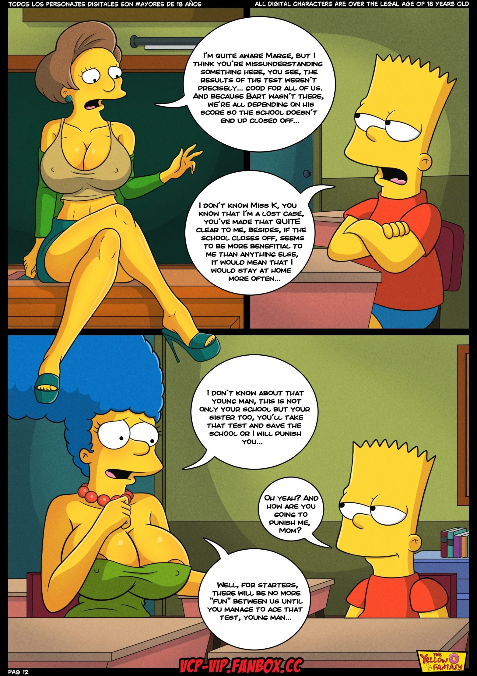 The Pastime (The Simpsons) [The Yellow Fantasy , Croc] - Chapter 15 — Page 13