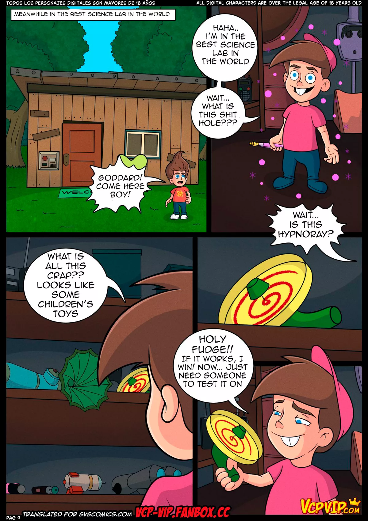 Jimmy Timmy - Sex Power Hour (The Fairly OddParents , The Adventures of Jimmy Neutron) [Majin King , VCP] - Chapter 1 — Page 10