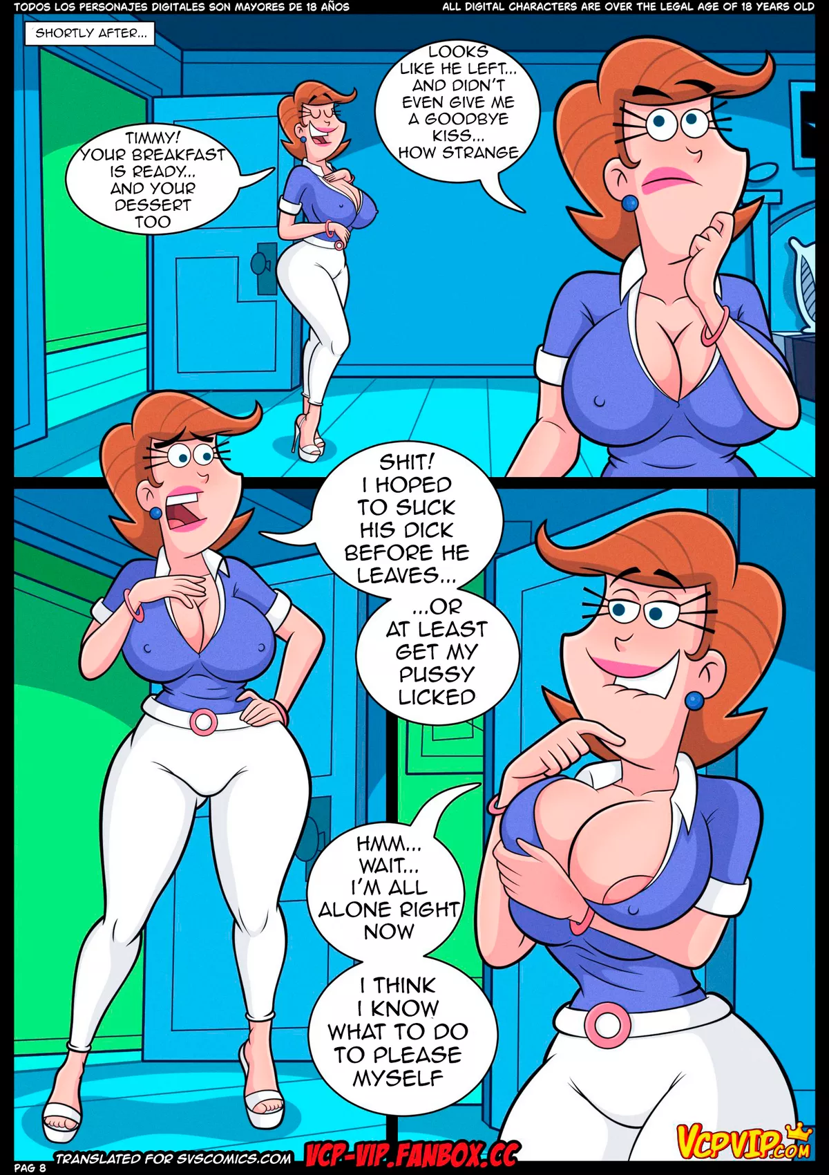 Jimmy Timmy - Sex Power Hour (The Fairly OddParents , The Adventures of Jimmy Neutron) [Majin King , VCP] - Chapter 1 — Page 9