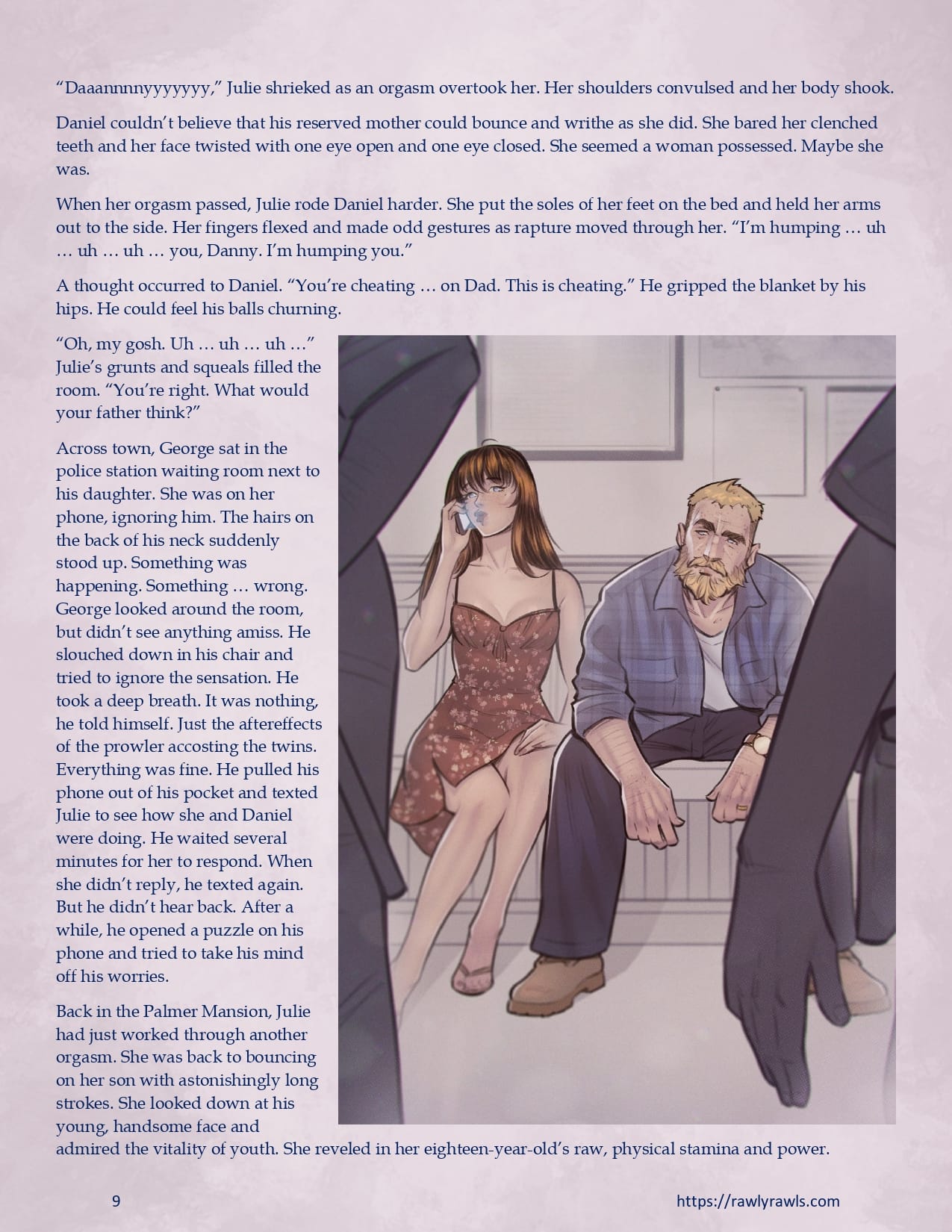 The Haunting Of Palmer Mansion [TenderMindd , RawlyRawls] - Chapter 5.3 — Page 9