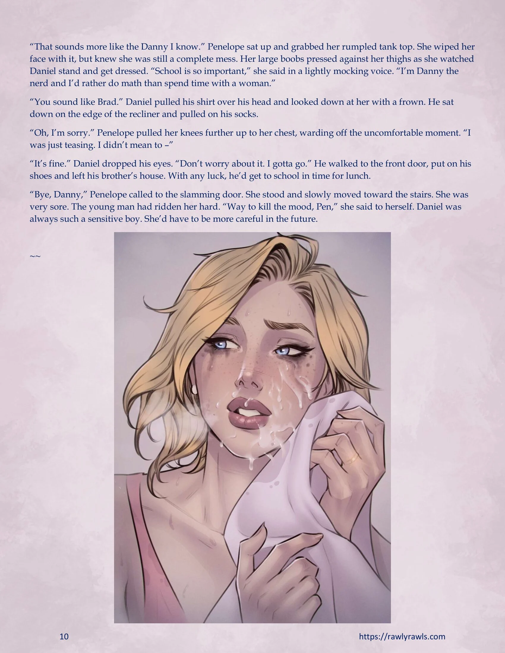 The Haunting Of Palmer Mansion [TenderMindd , RawlyRawls] - Chapter 10.1 — Page 10