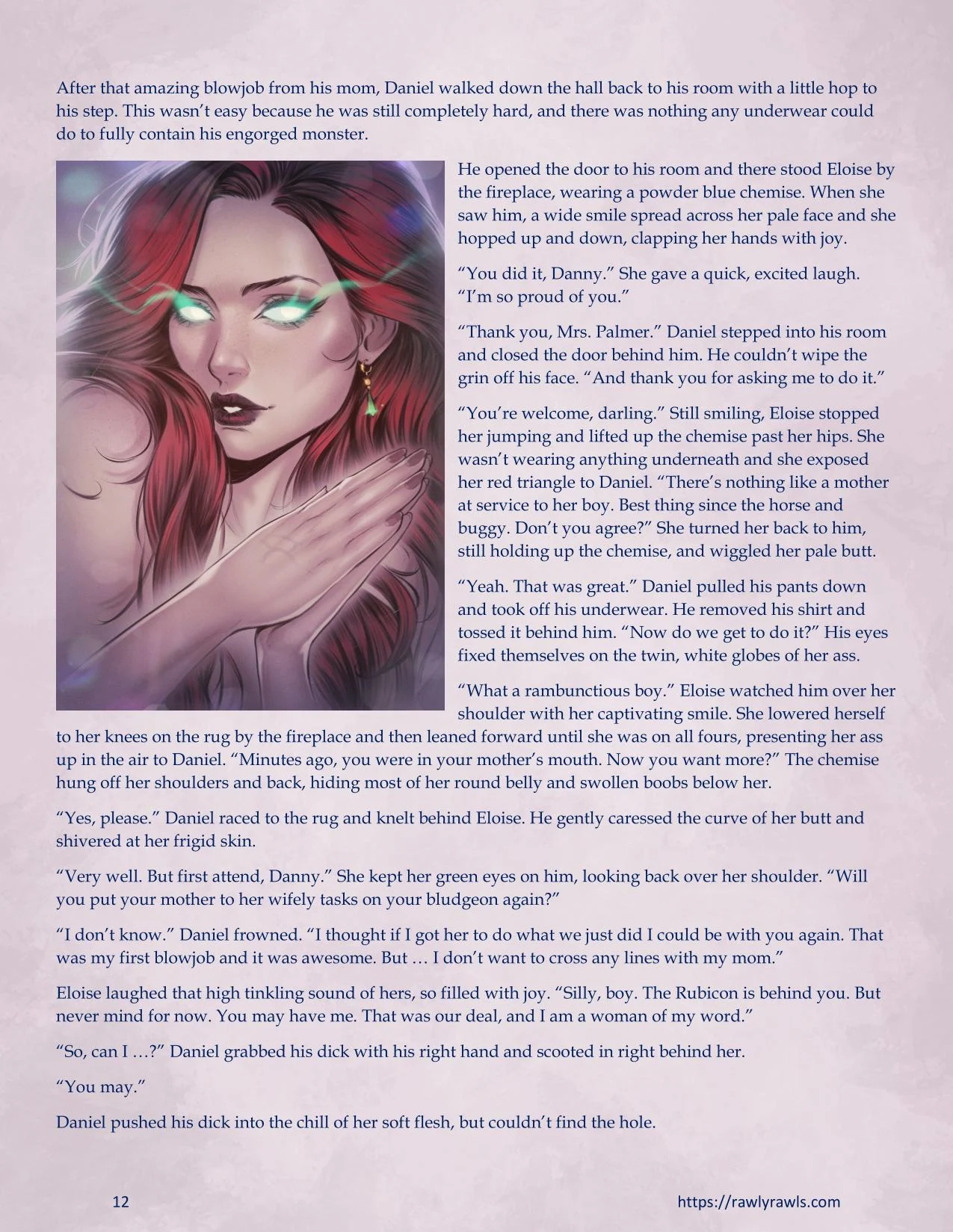 The Haunting Of Palmer Mansion [TenderMindd , RawlyRawls] - Chapter 2.2 — Page 12