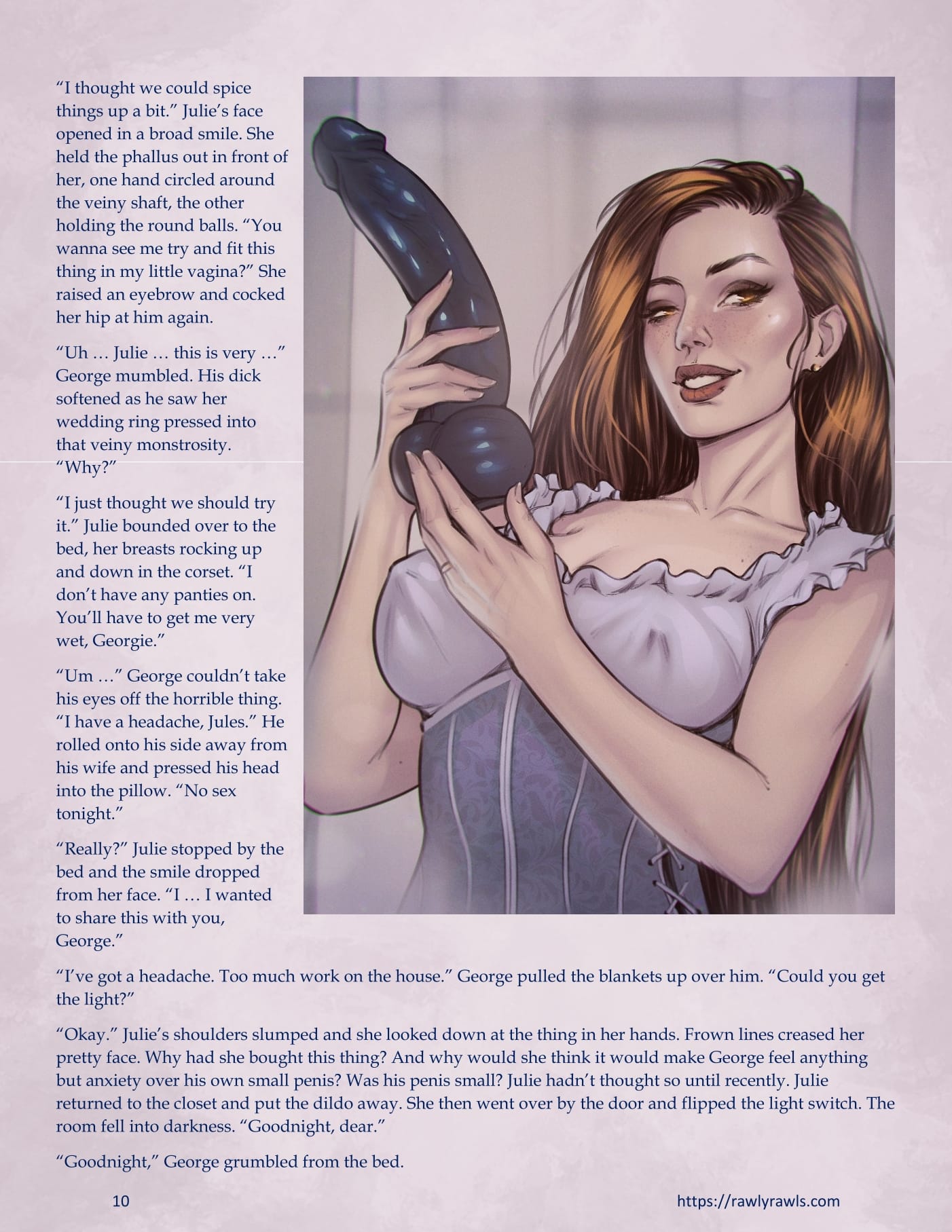 The Haunting Of Palmer Mansion [TenderMindd , RawlyRawls] - Chapter 4.1 — Page 10