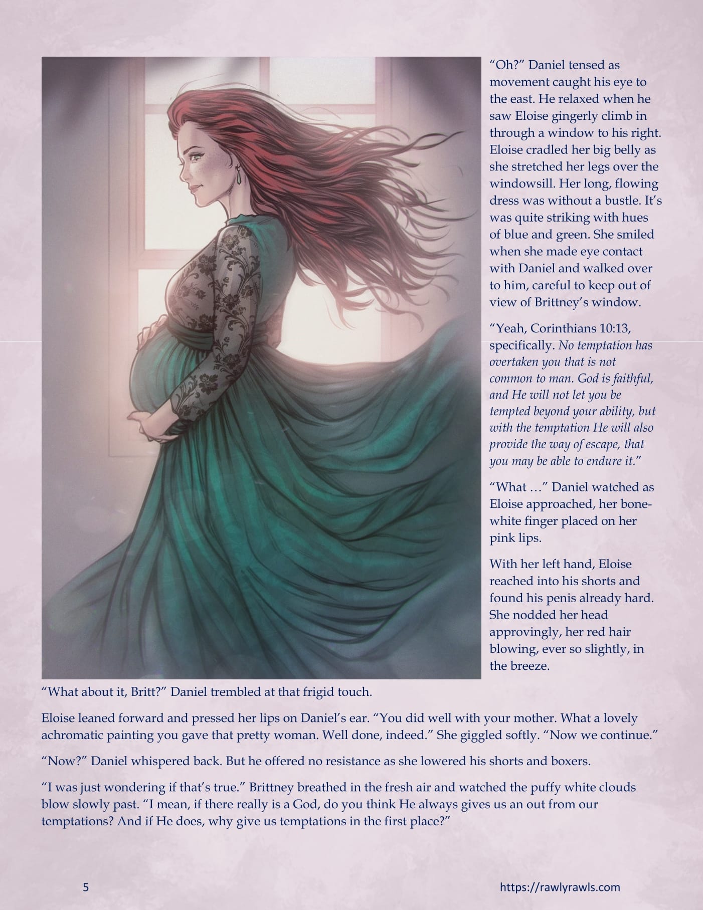 The Haunting Of Palmer Mansion [TenderMindd , RawlyRawls] - Chapter 4.1 — Page 5