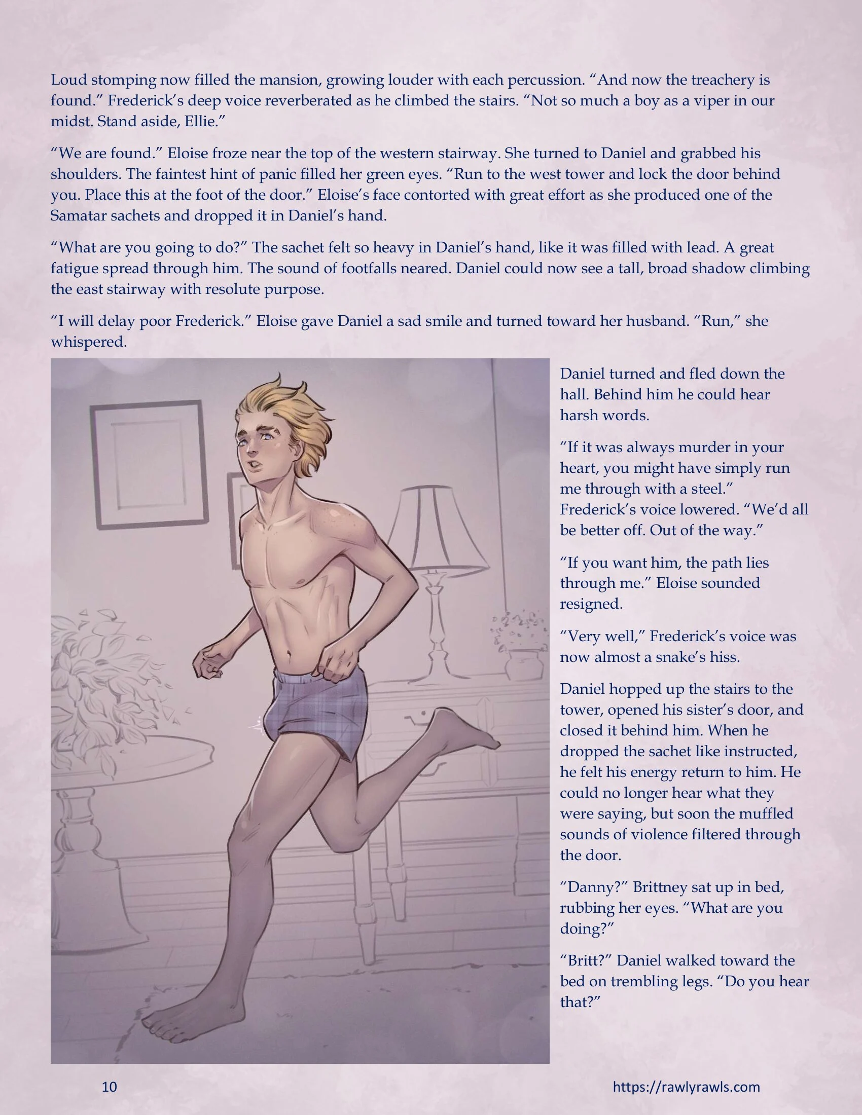 The Haunting Of Palmer Mansion [TenderMindd , RawlyRawls] - Chapter 9.2 — Page 10