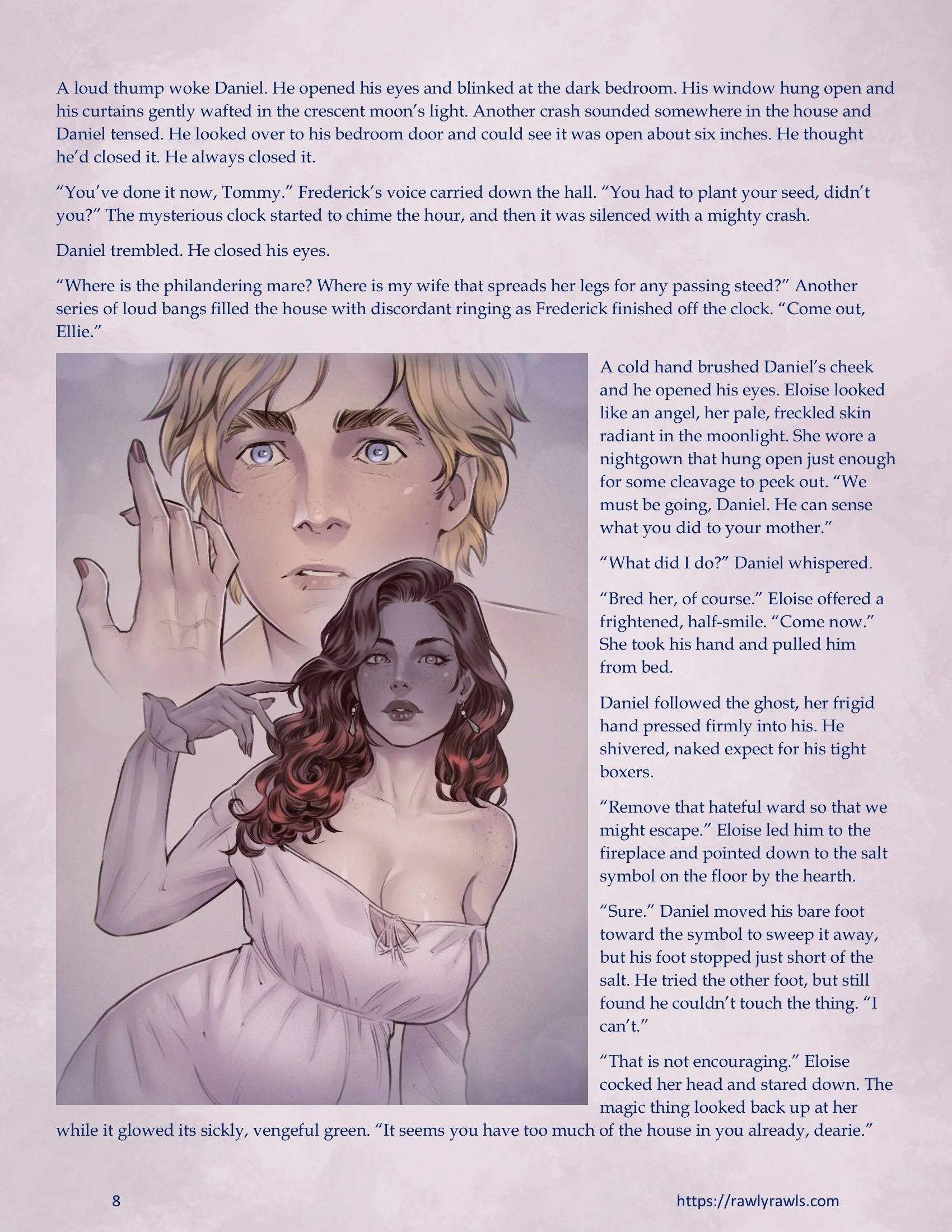 The Haunting Of Palmer Mansion [TenderMindd , RawlyRawls] - Chapter 9.2 — Page 8