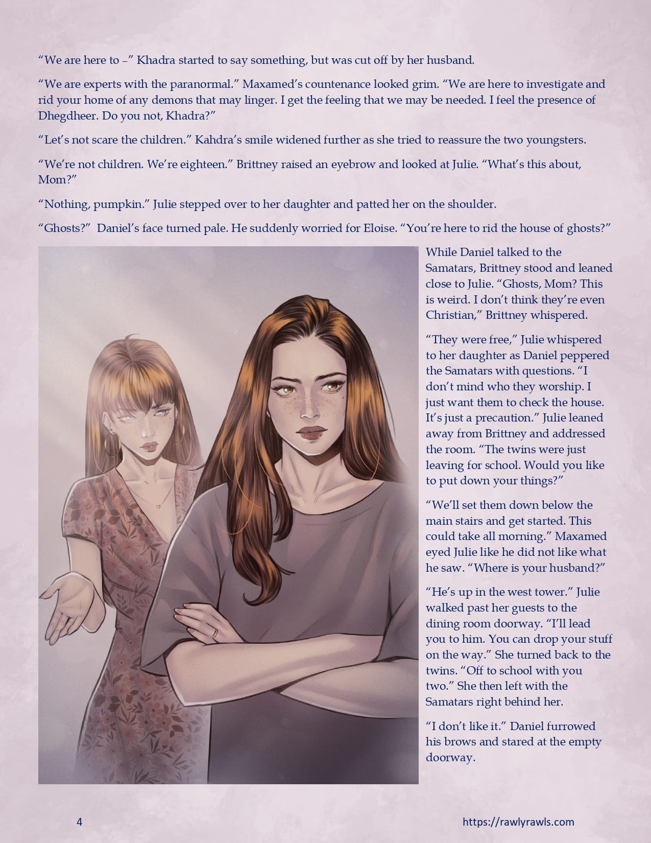 The Haunting Of Palmer Mansion [TenderMindd , RawlyRawls] - Chapter 6.2 — Page 4