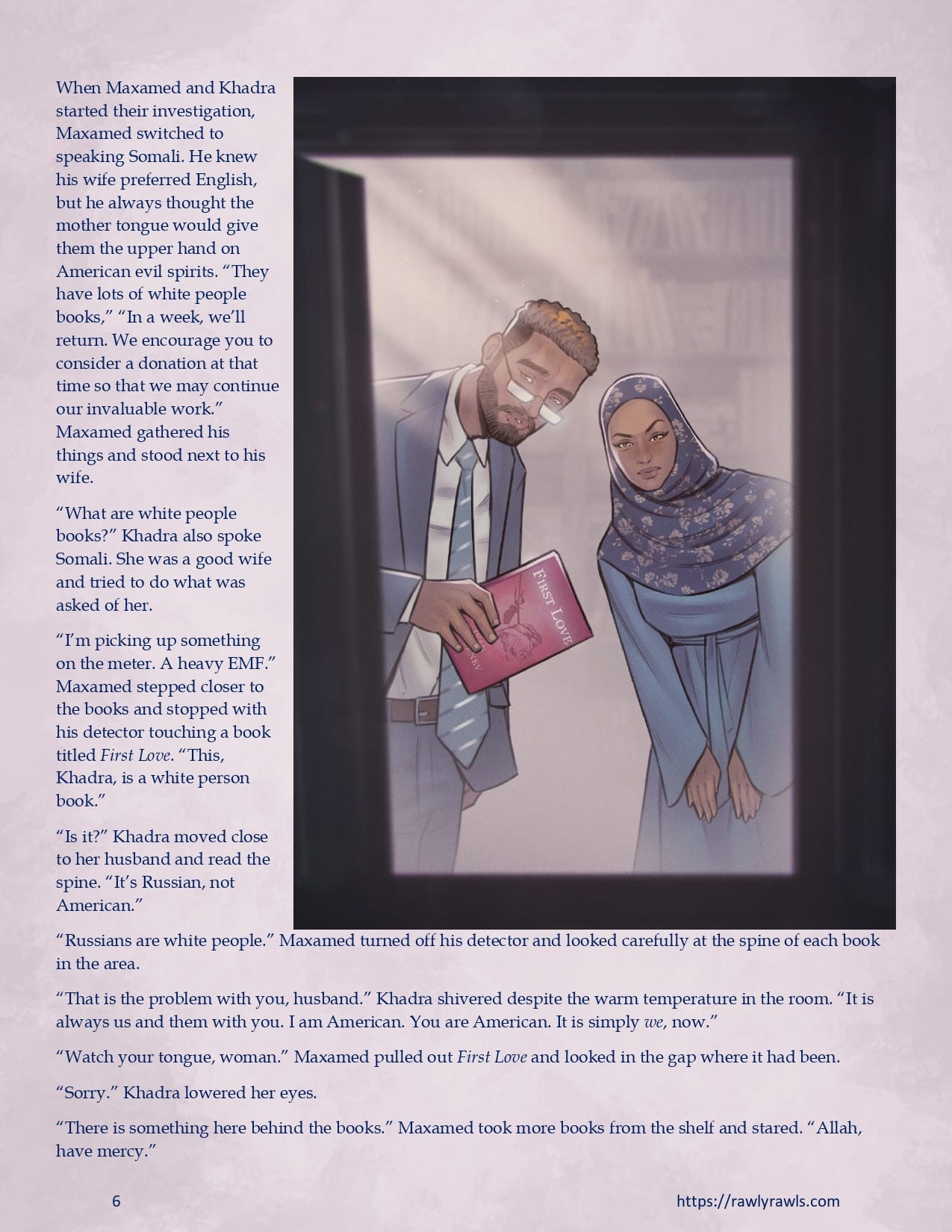 The Haunting Of Palmer Mansion [TenderMindd , RawlyRawls] - Chapter 6.2 — Page 6