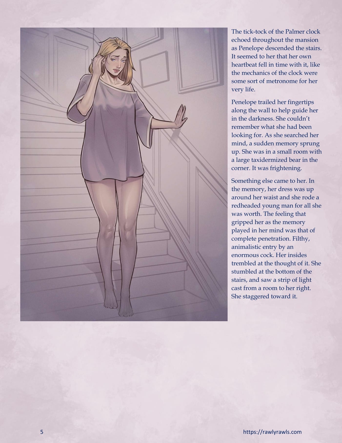 The Haunting Of Palmer Mansion [TenderMindd , RawlyRawls] - Chapter 8.2 — Page 5