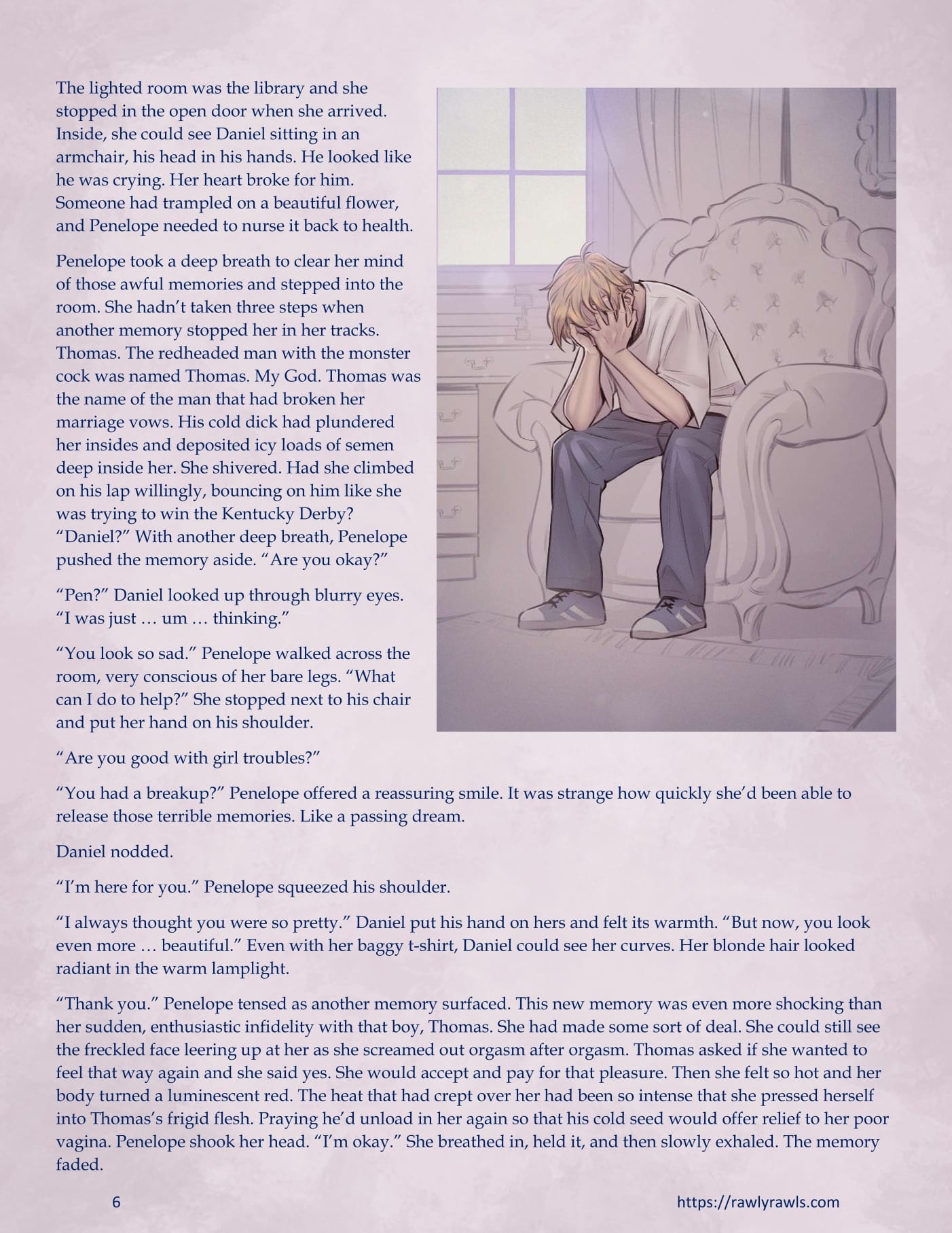 The Haunting Of Palmer Mansion [TenderMindd , RawlyRawls] - Chapter 8.2 — Page 6