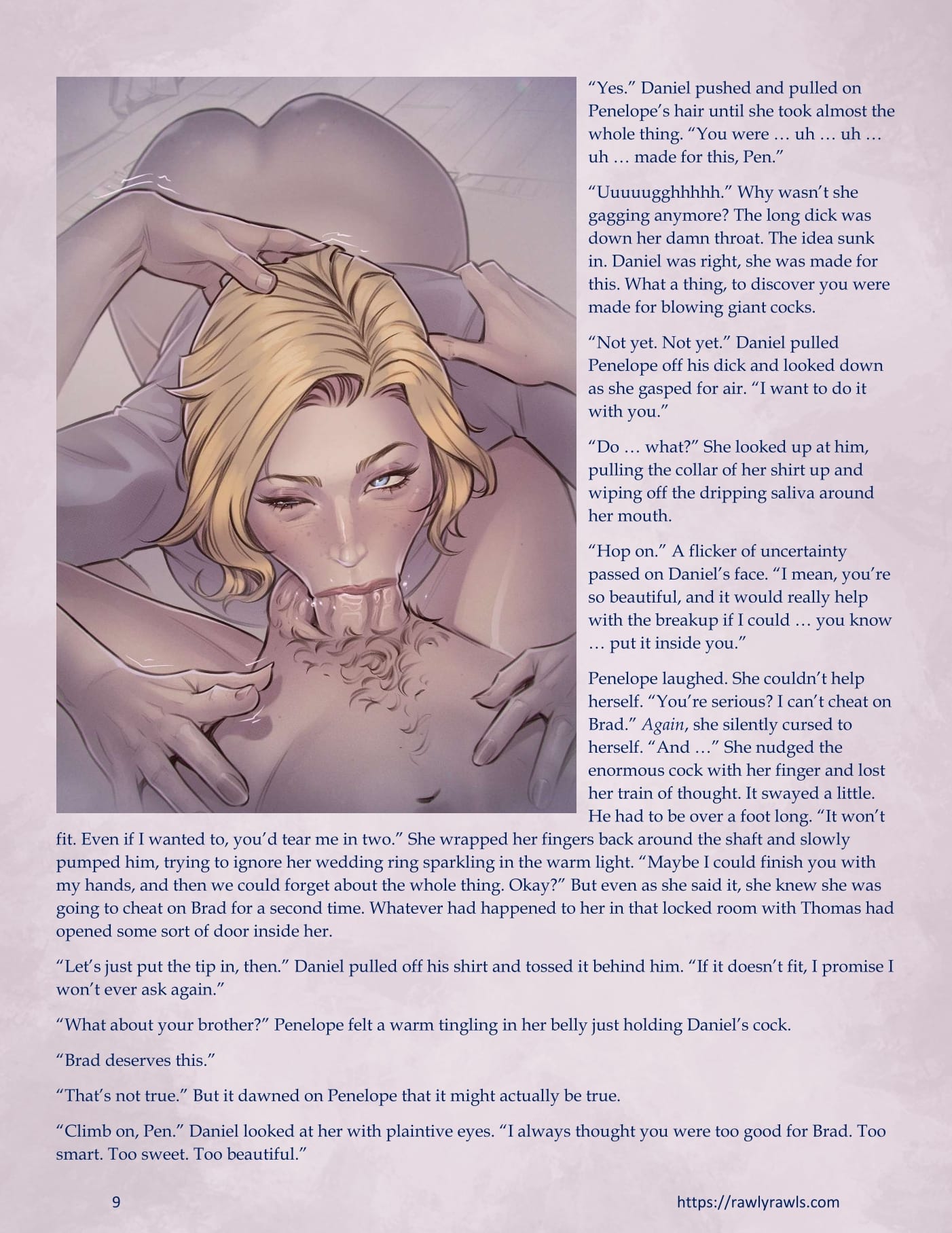 The Haunting Of Palmer Mansion [TenderMindd , RawlyRawls] - Chapter 8.2 — Page 9