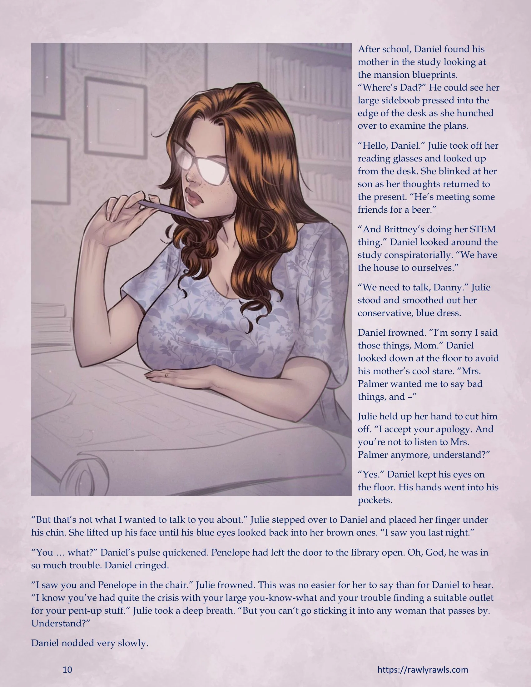 The Haunting Of Palmer Mansion [TenderMindd , RawlyRawls] - Chapter 9.1 — Page 10
